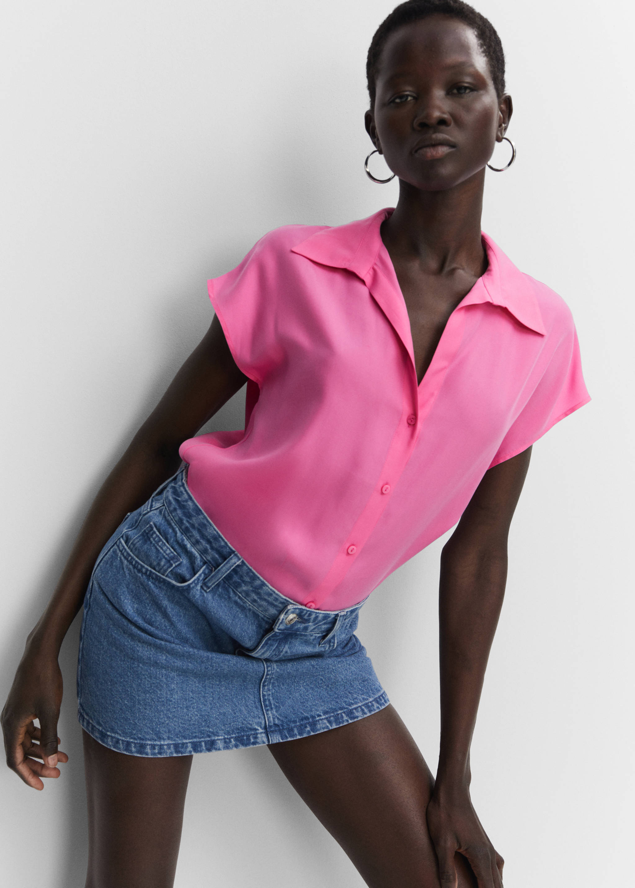 Chemise Lyocell sans manches - Détail de l'article 2