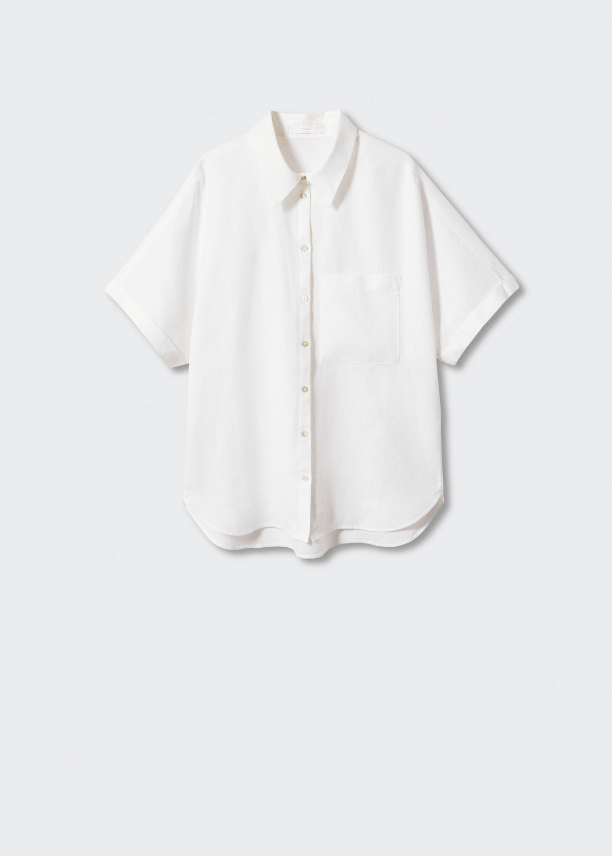 Camisa lino bolsillo - Artículo sin modelo