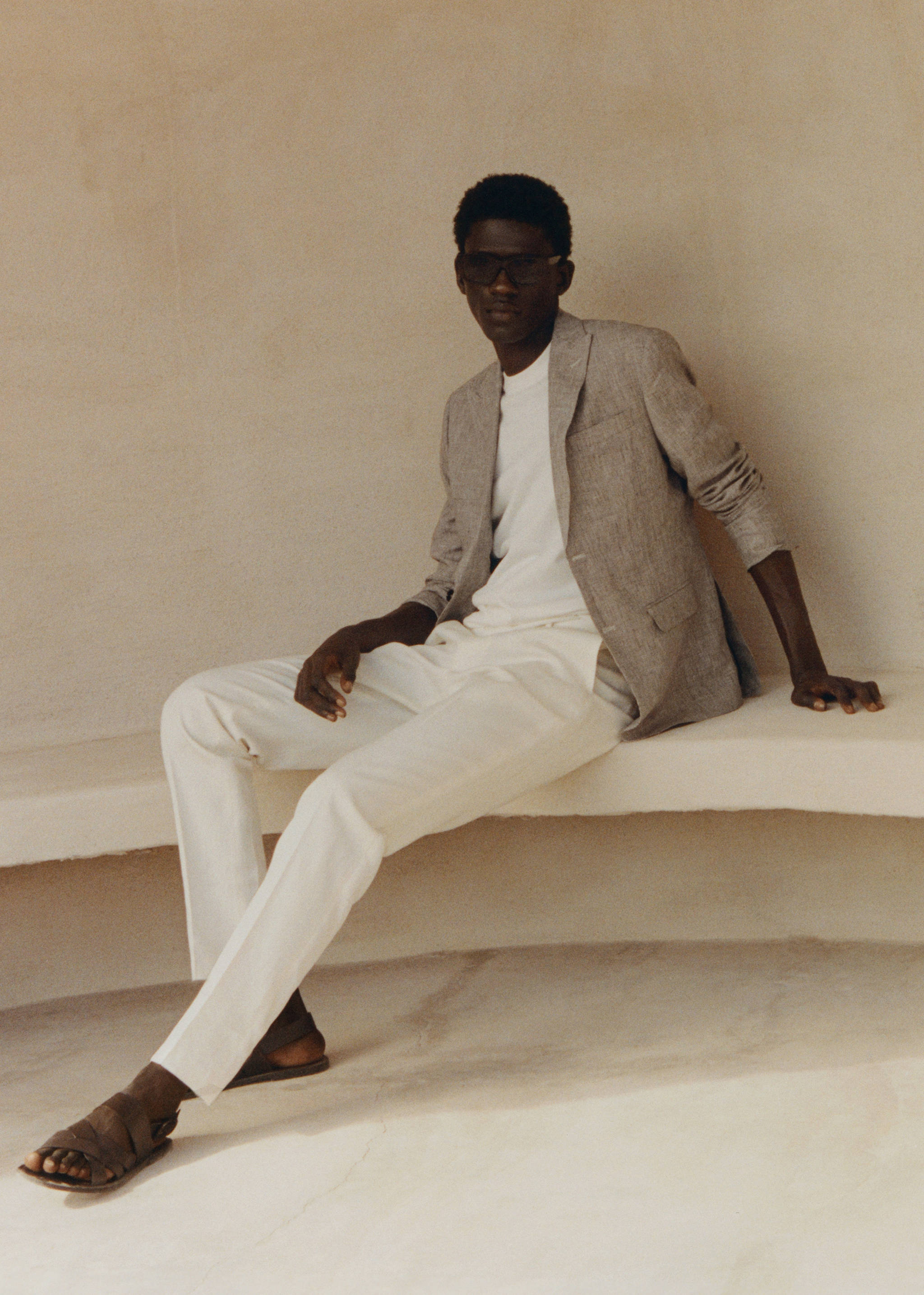 Veste costume 100 % lin - Détail de l'article 5