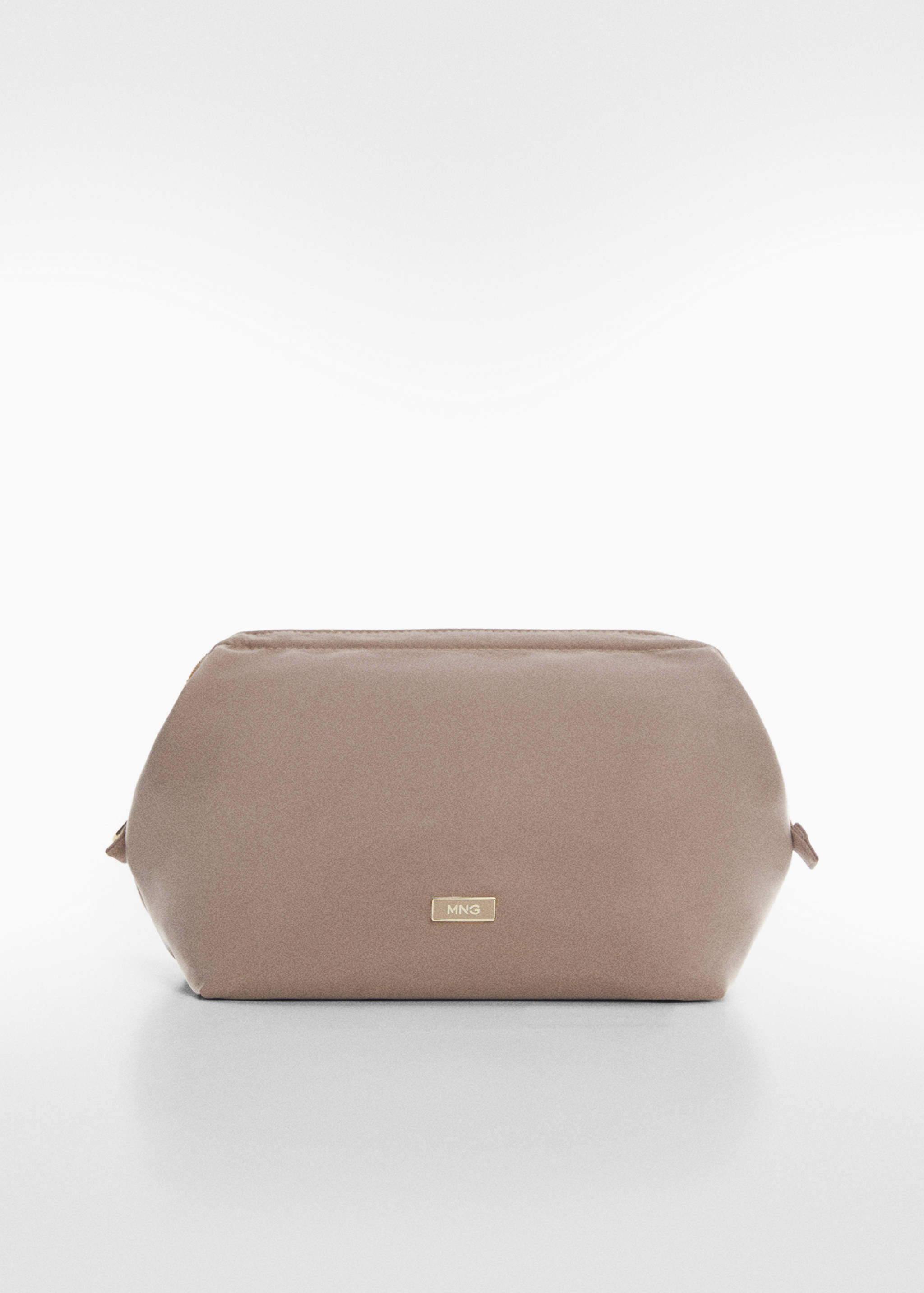 Zipped nylon cosmetics bag - Article without model