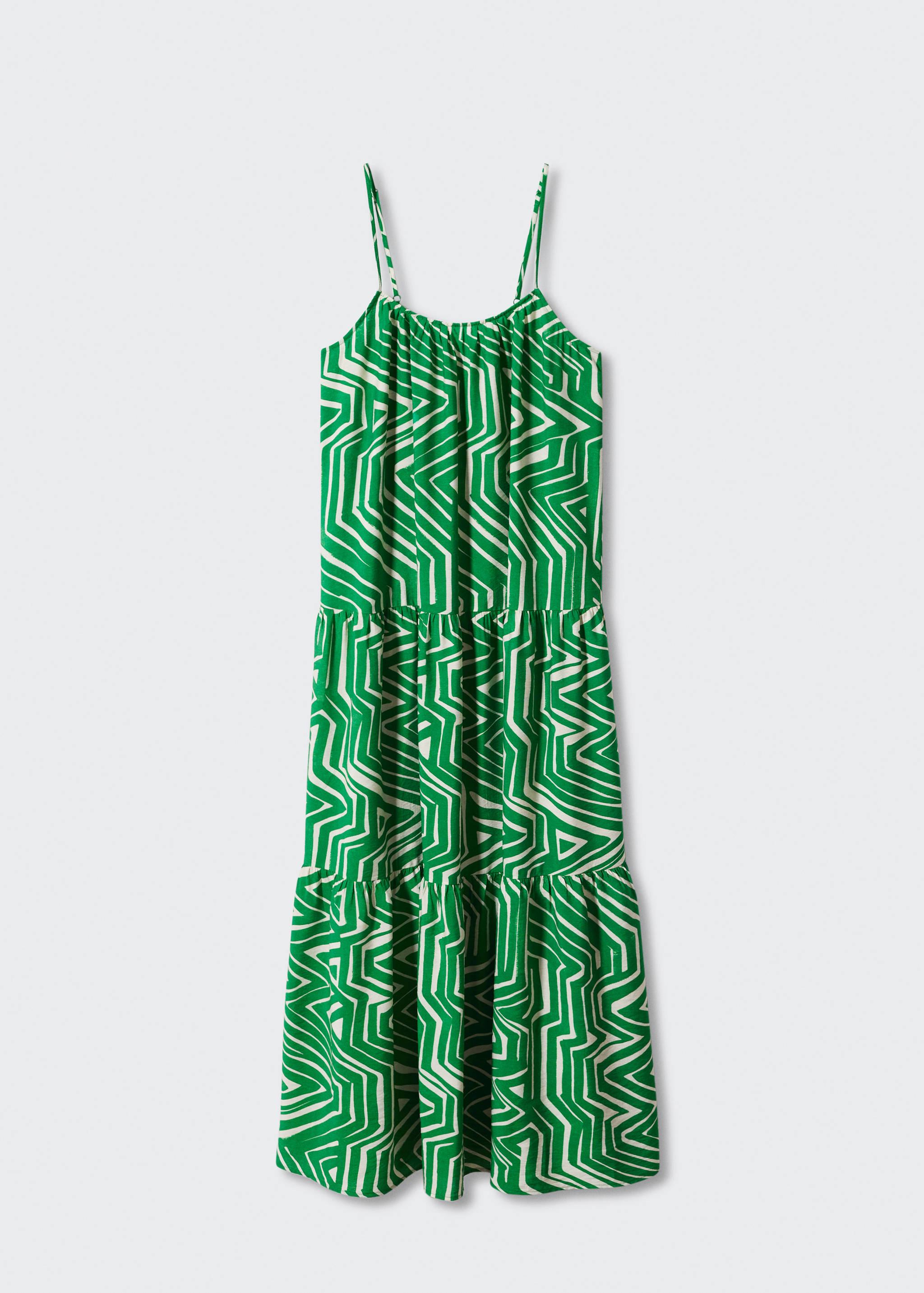 Vestido largo estampado - Artículo sin modelo