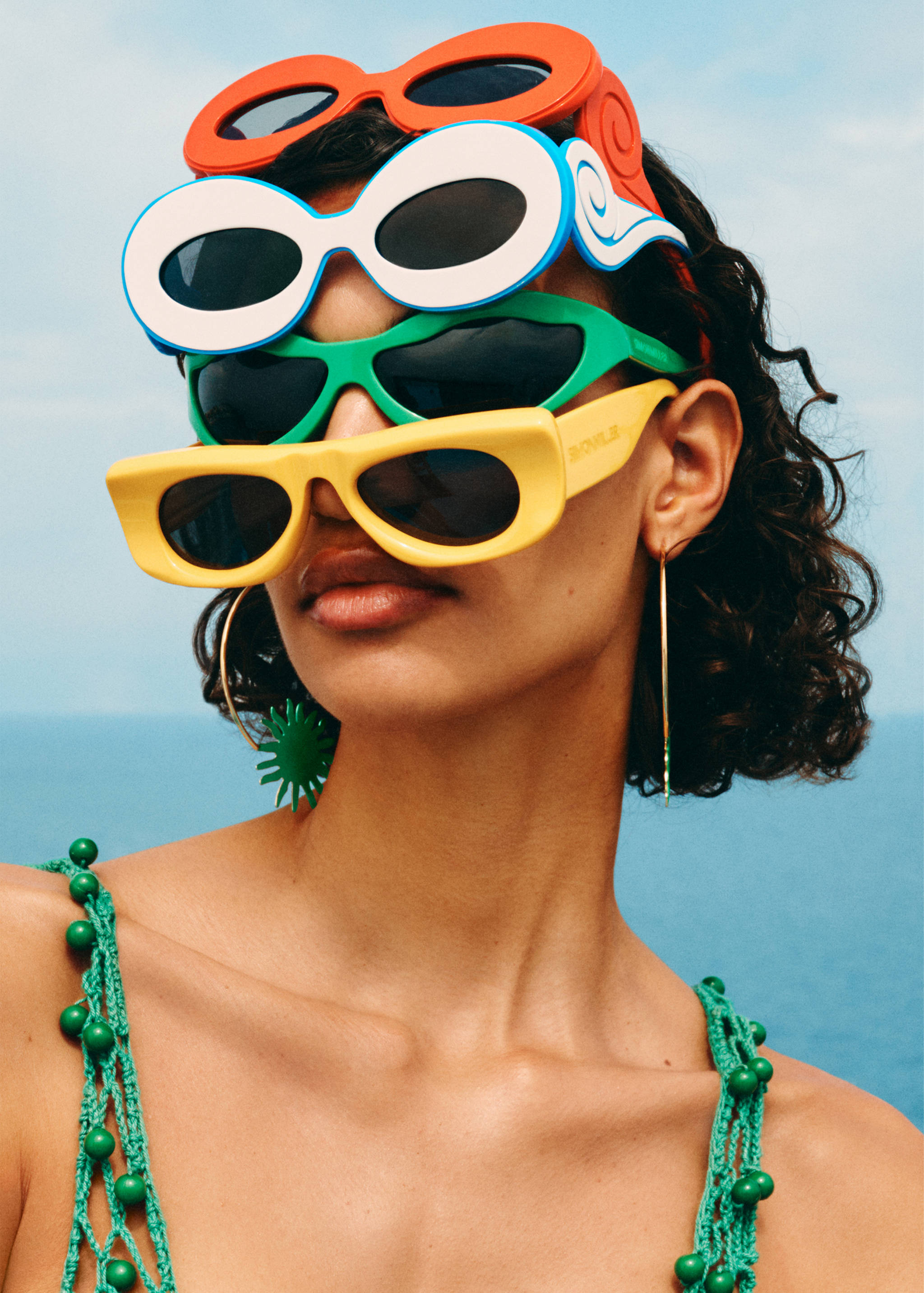 Irregular crystals sunglasses - Details of the article 9