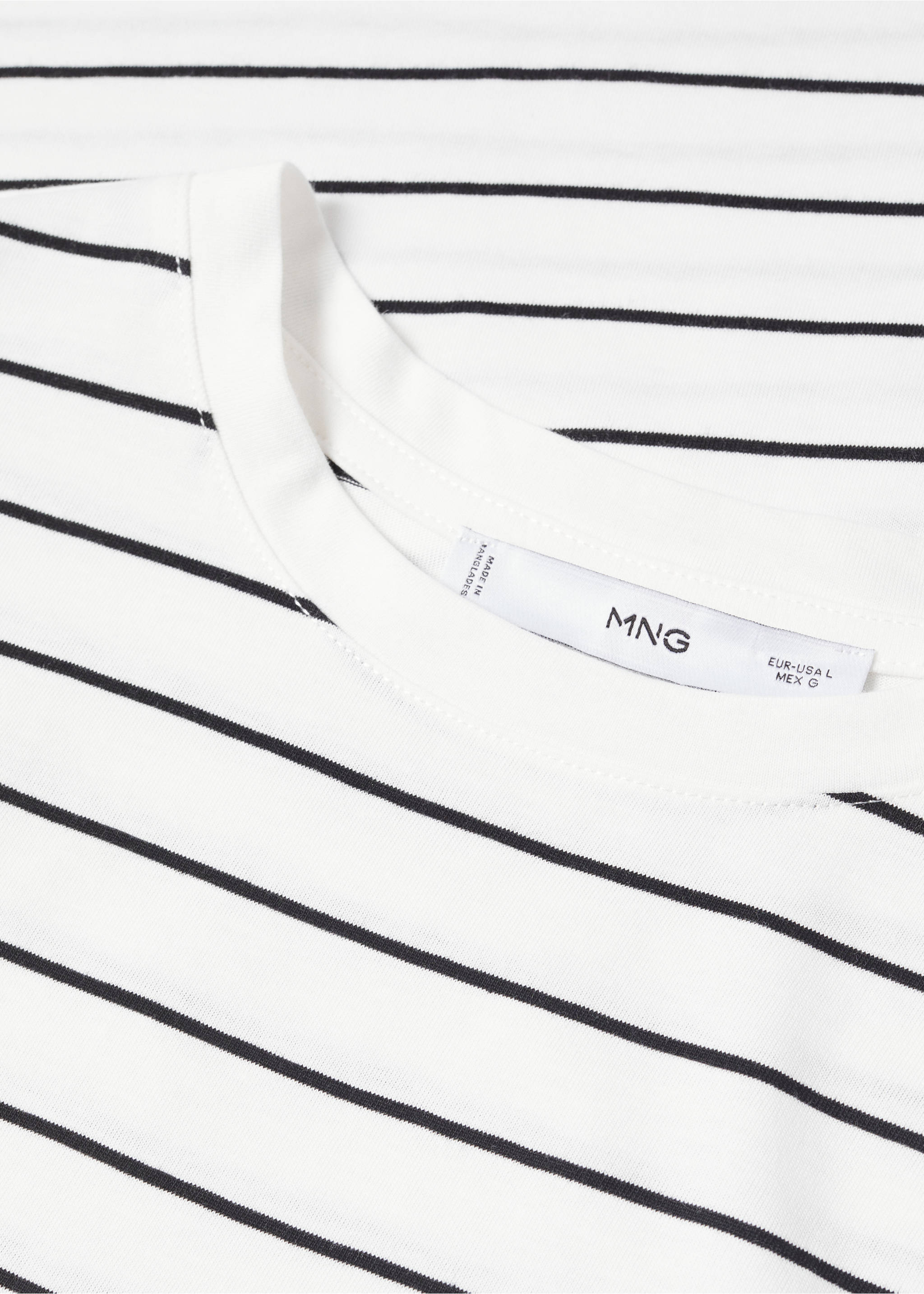 100% cotton t-shirt - Details of the article 8, Off White. Ref: 57000280-00.