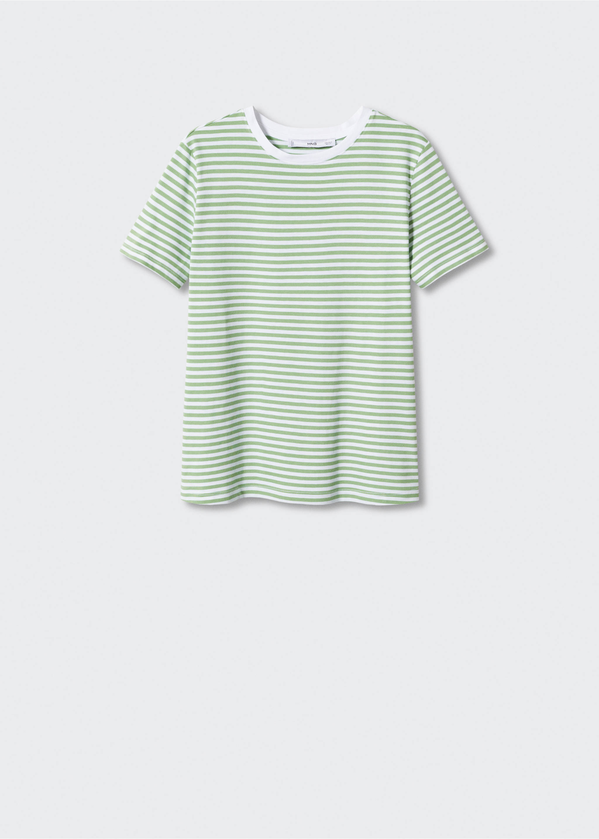 100% cotton t-shirt - Article without model, Pastel Green. Ref: 57000280-00.