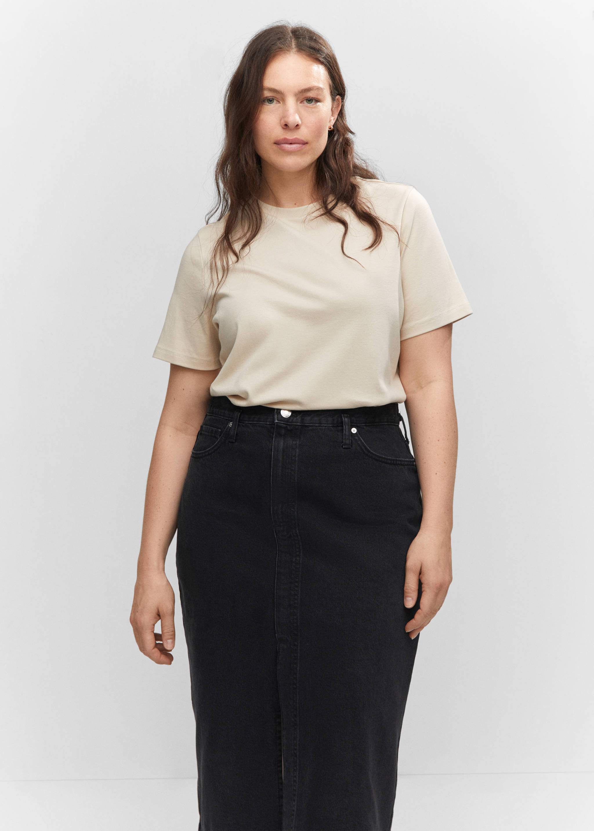 Jupe midi en jean - Détail de l'article 5