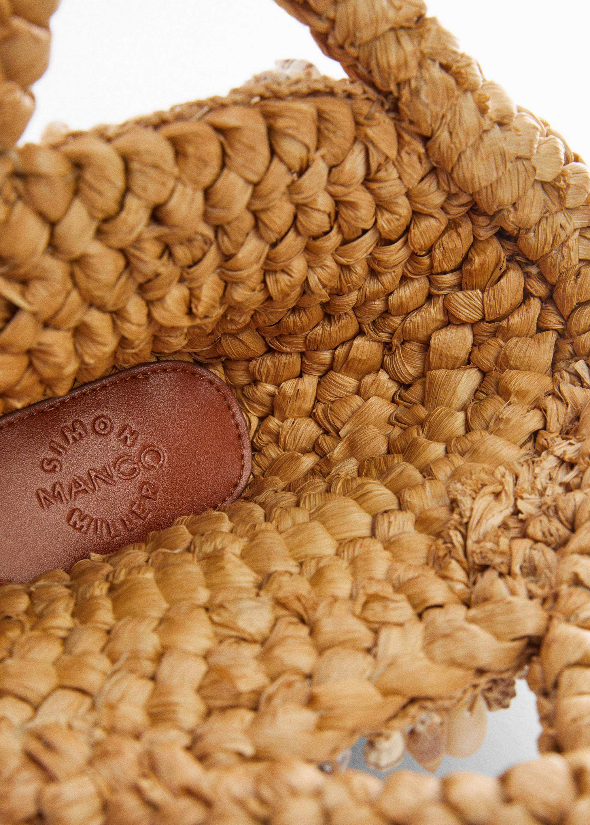 Mini tote bag with shell - Details of the article 2