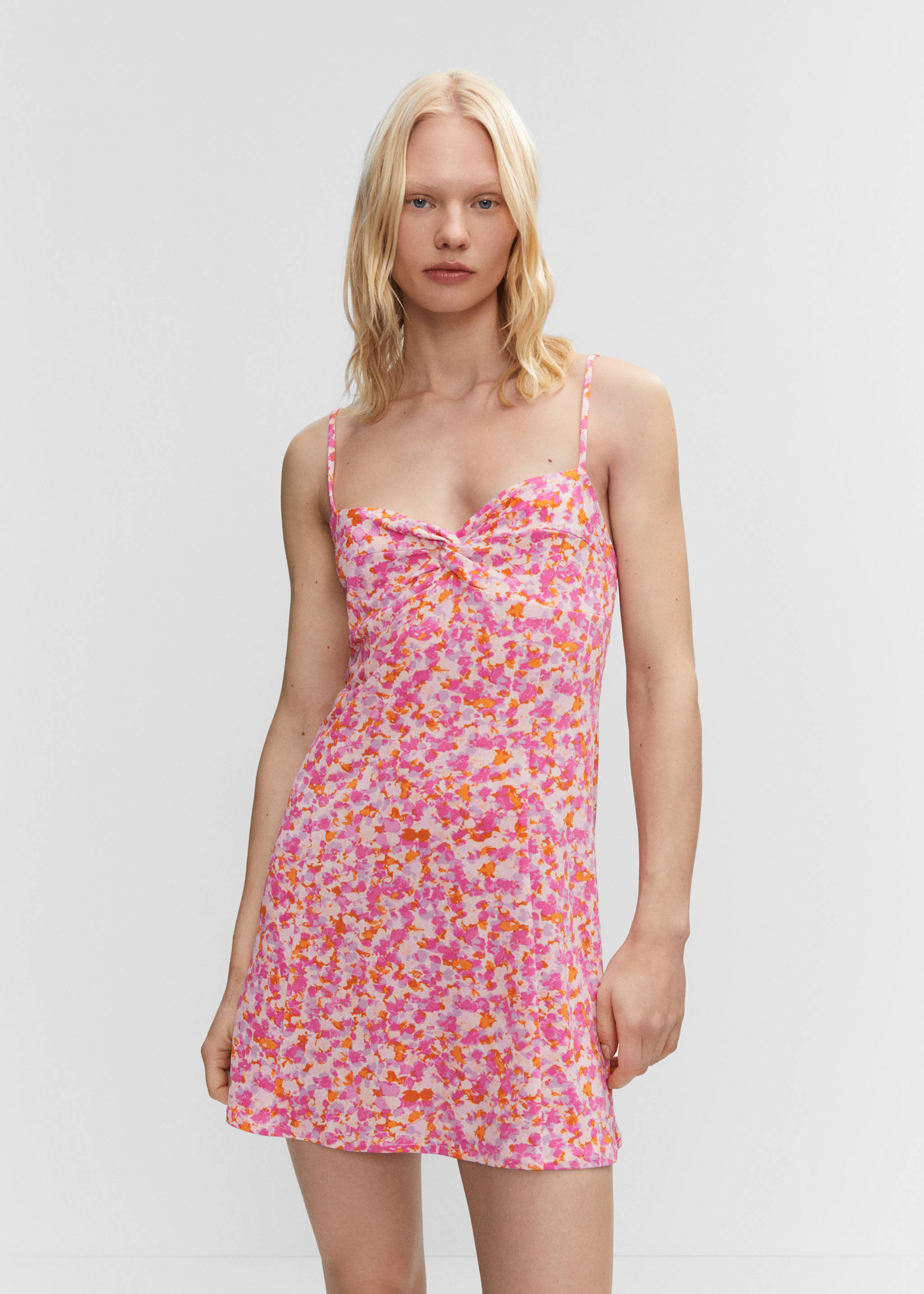 Robe courte imprimée - Plan moyen