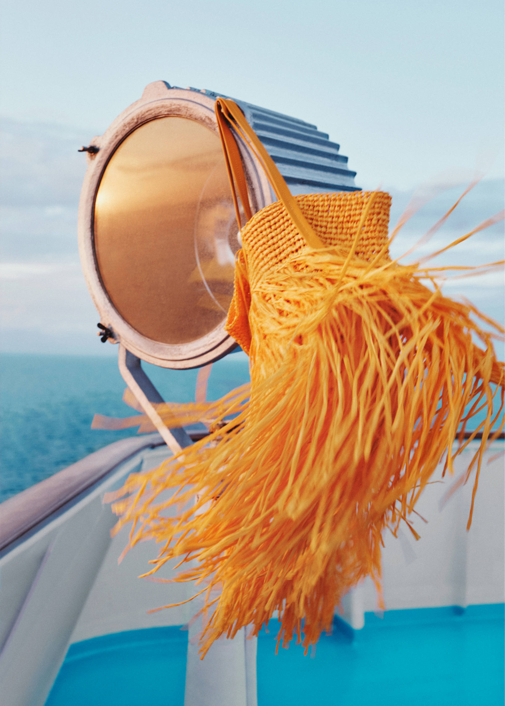 Maxi fringed natural fibre bag - Details of the article 9