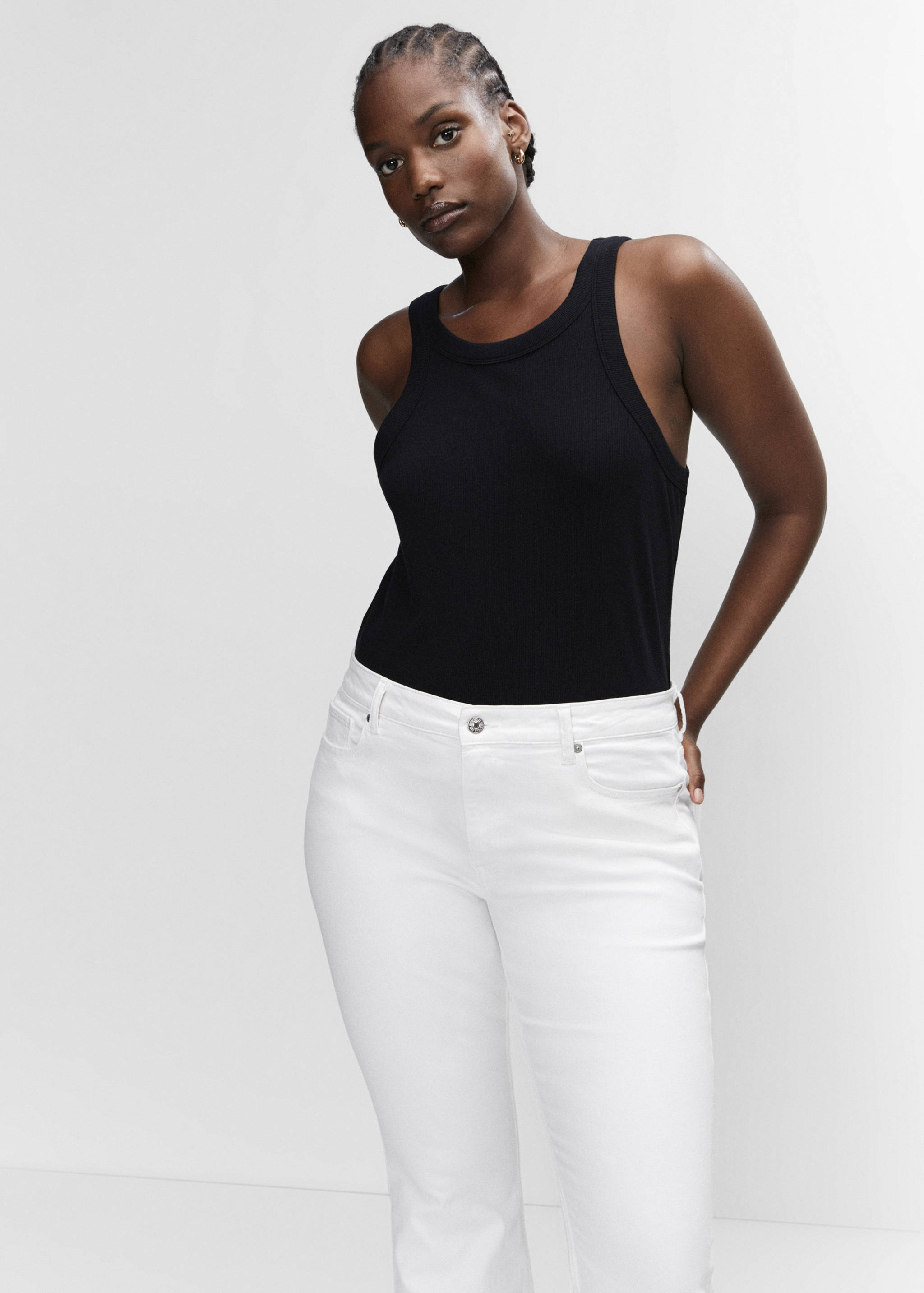 Jeans flare tiro medio - Detalle del artículo 5