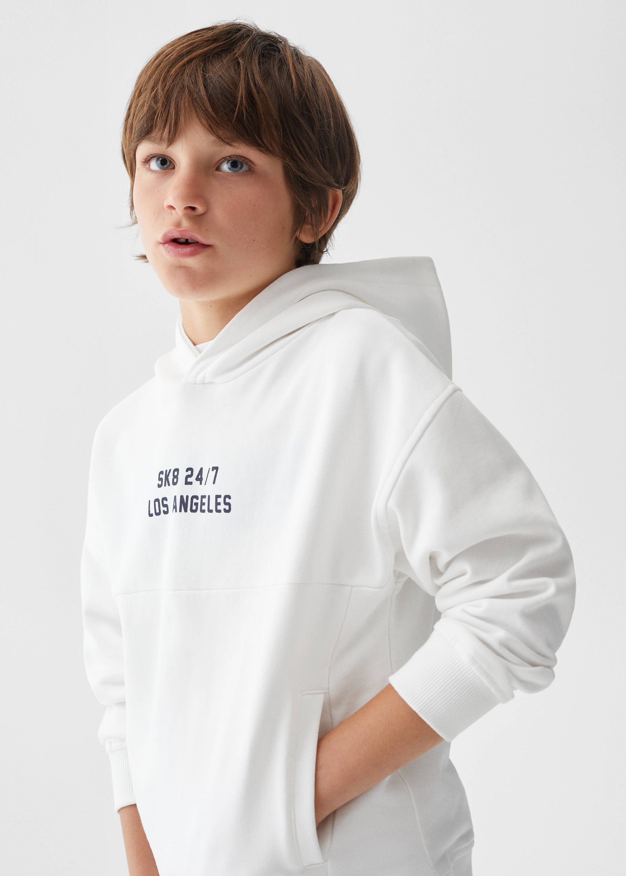 印花棉质T恤衫 - null