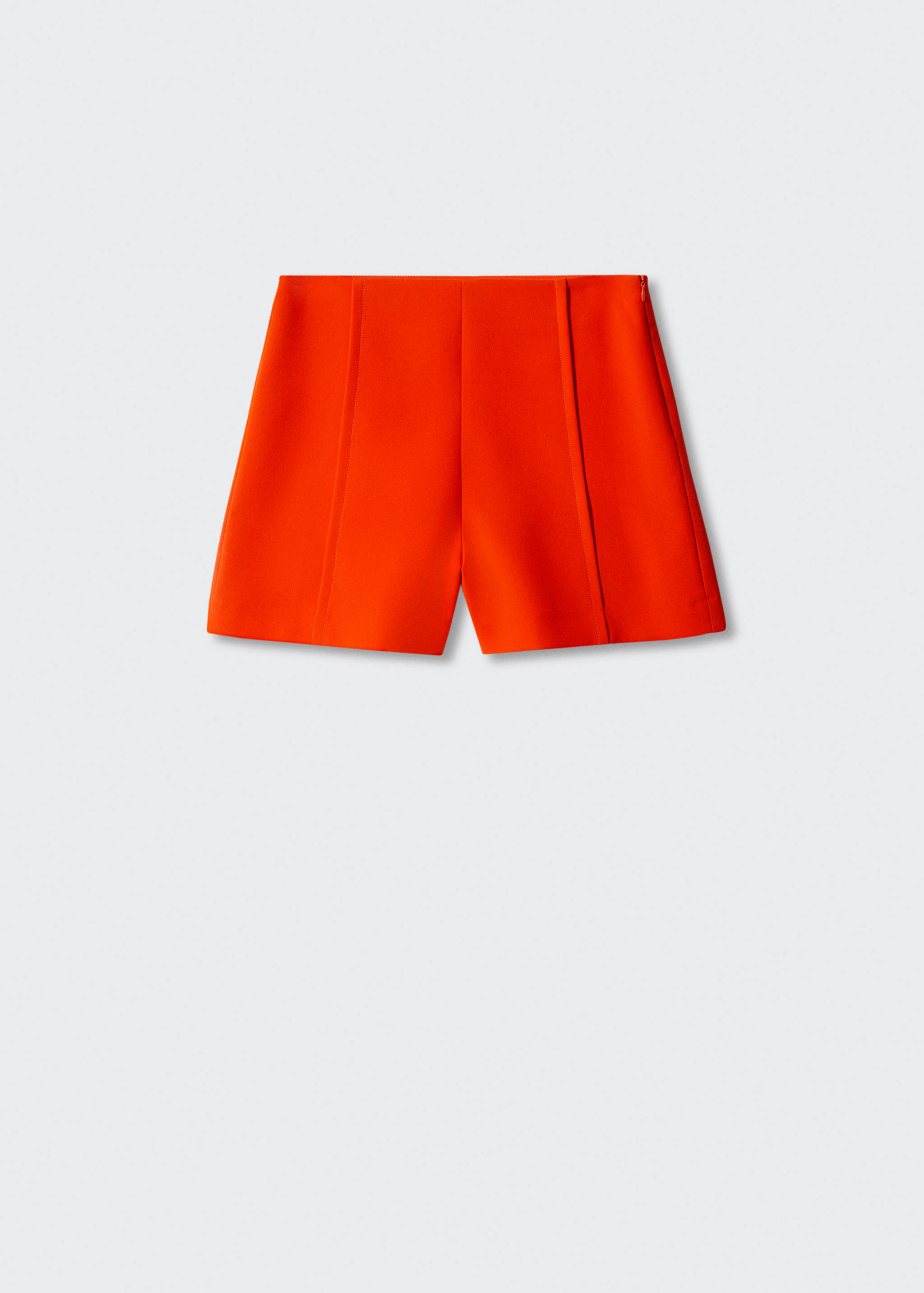 High-waist straight shorts - Article without model