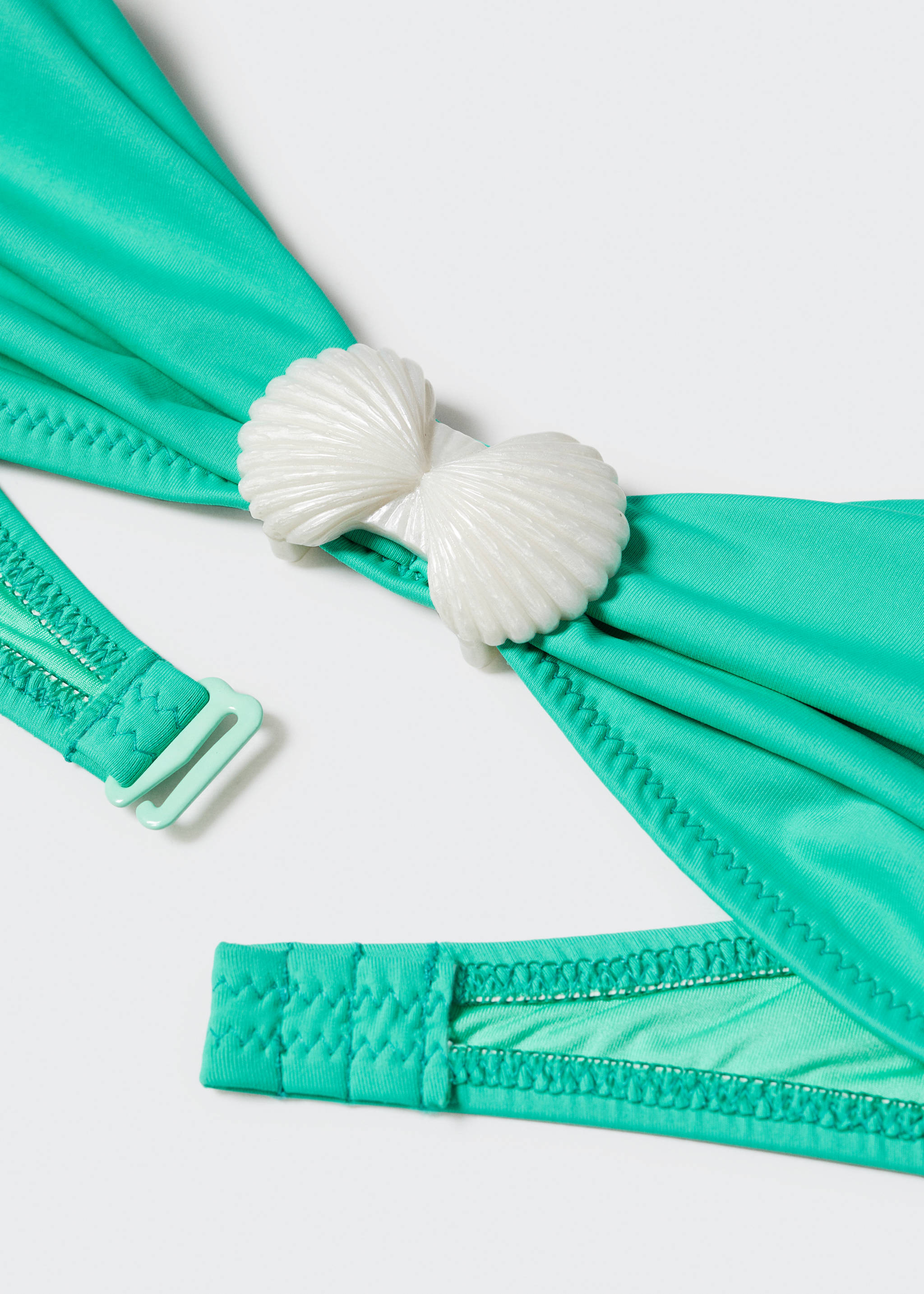 Shell bandeau bikini top - Details of the article 8