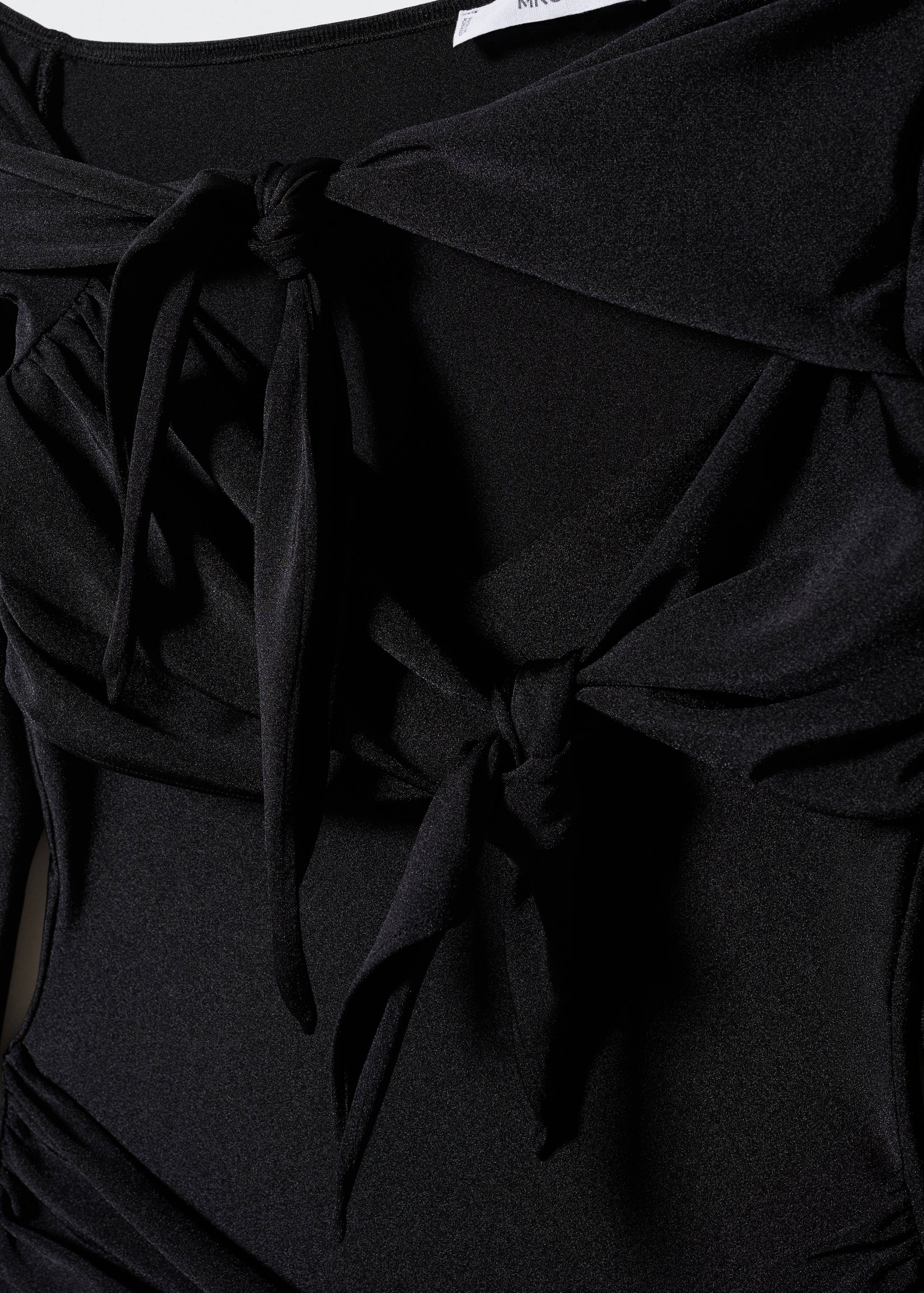 Vestido drapeado detalle nudos - Detalle del artículo 8