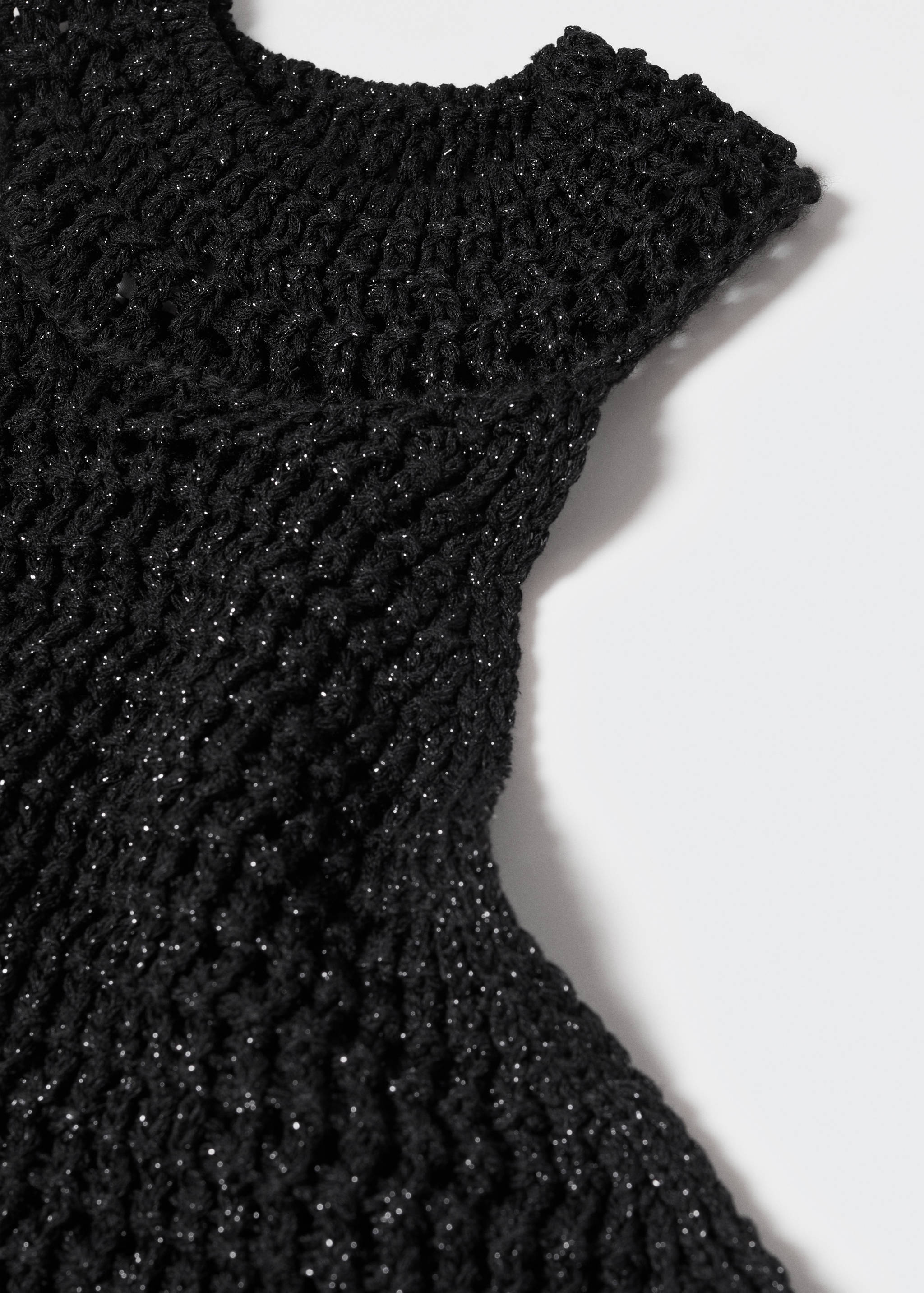 Lurex halter-neck dress - Details of the article 8