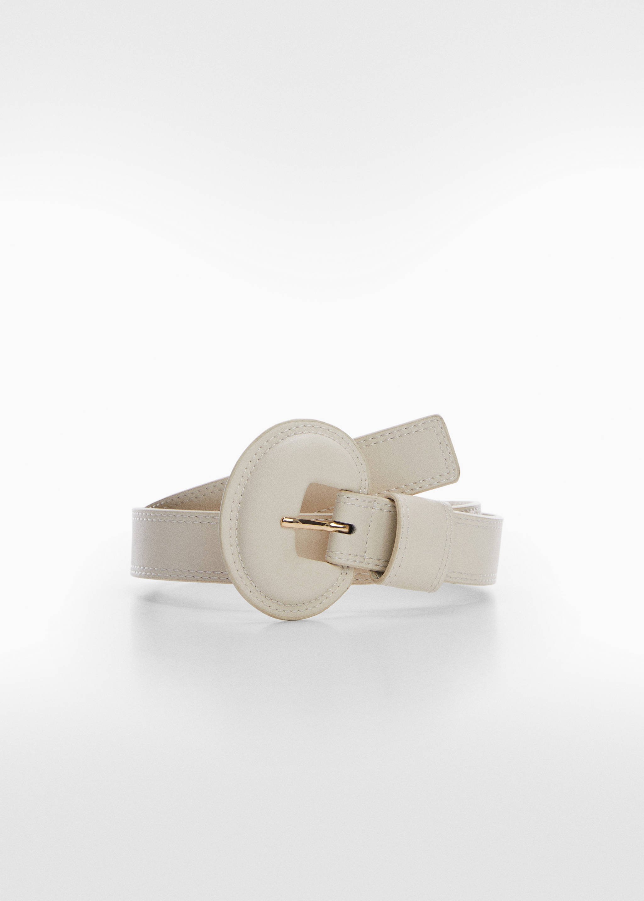 Rounded buckle belt - Article without model