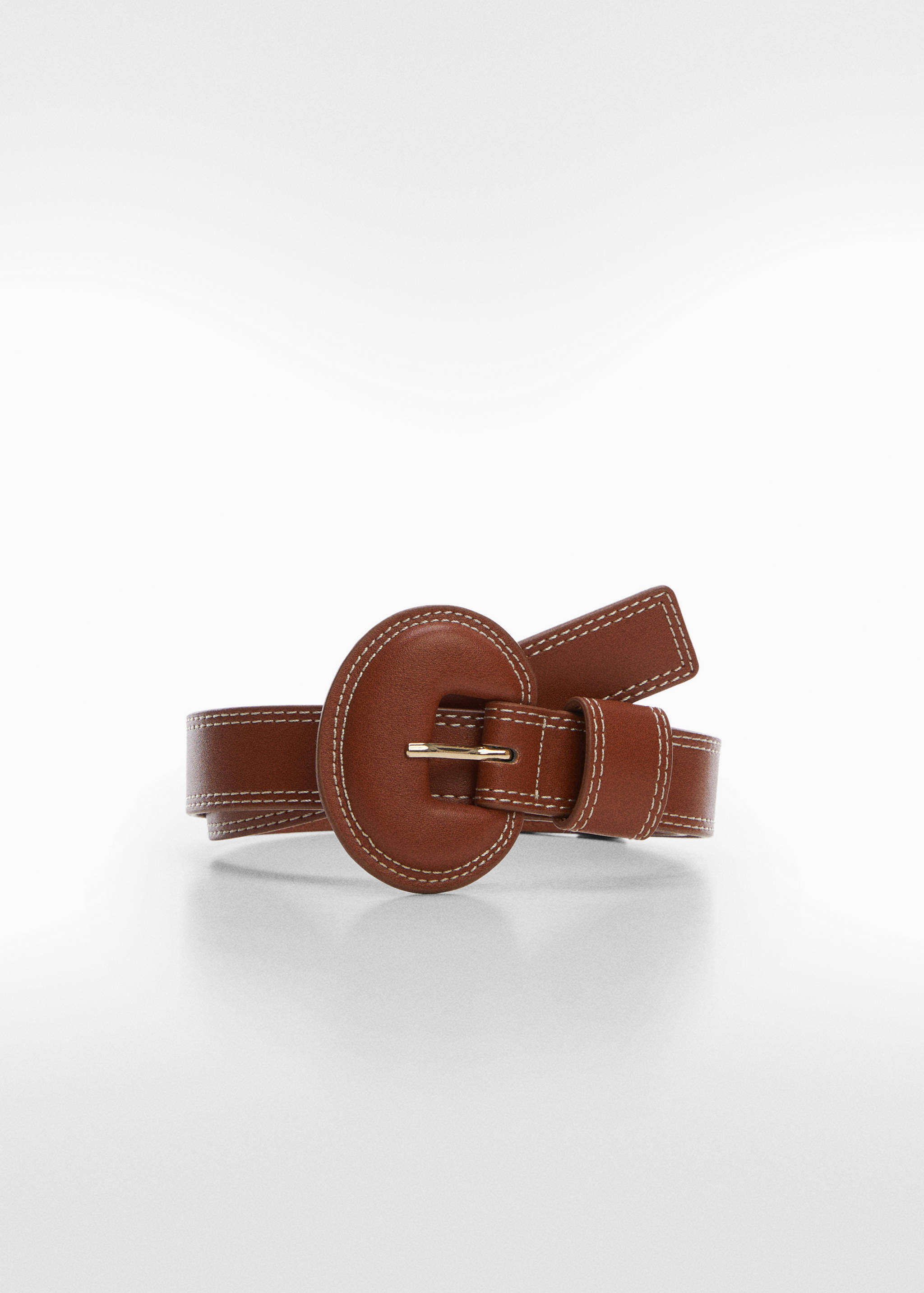 Rounded buckle belt - Article without model