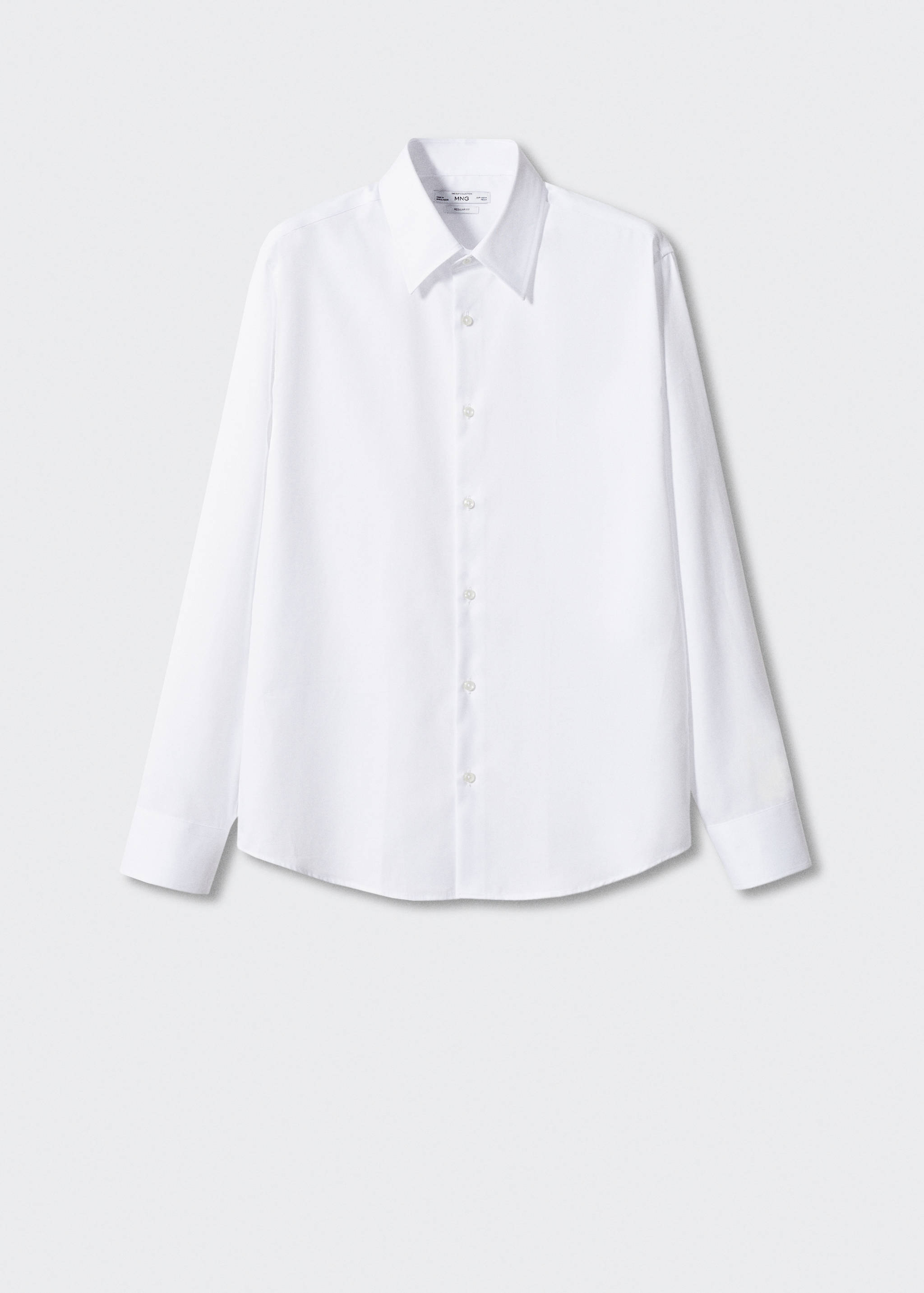 Regular-fit structured suit shirt - Article without model