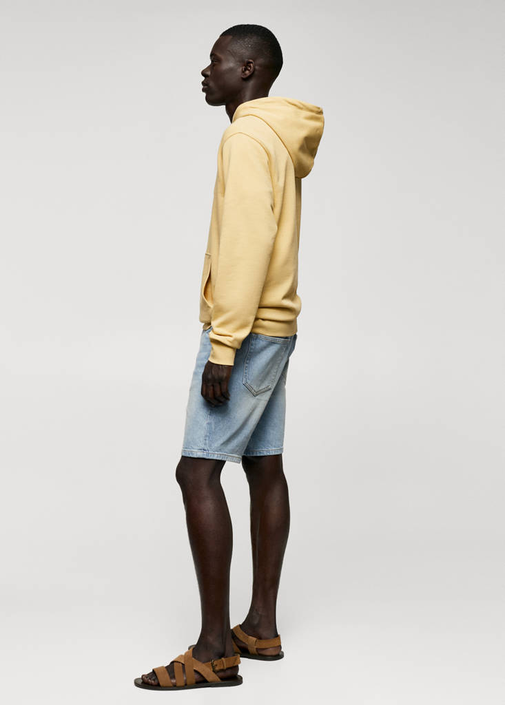Hoodie cotton sweatshirt — Curry