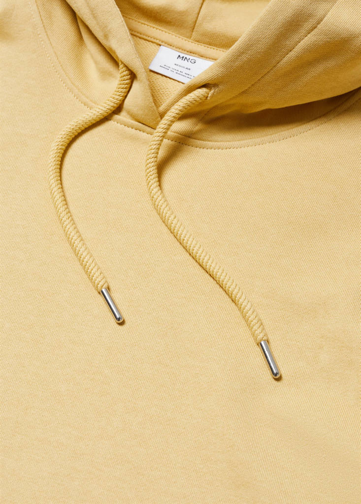 Hoodie cotton sweatshirt — Curry