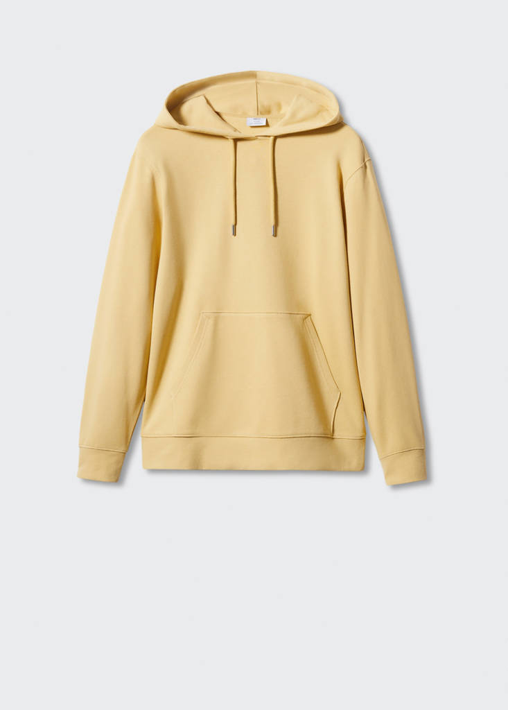 Hoodie cotton sweatshirt — Curry