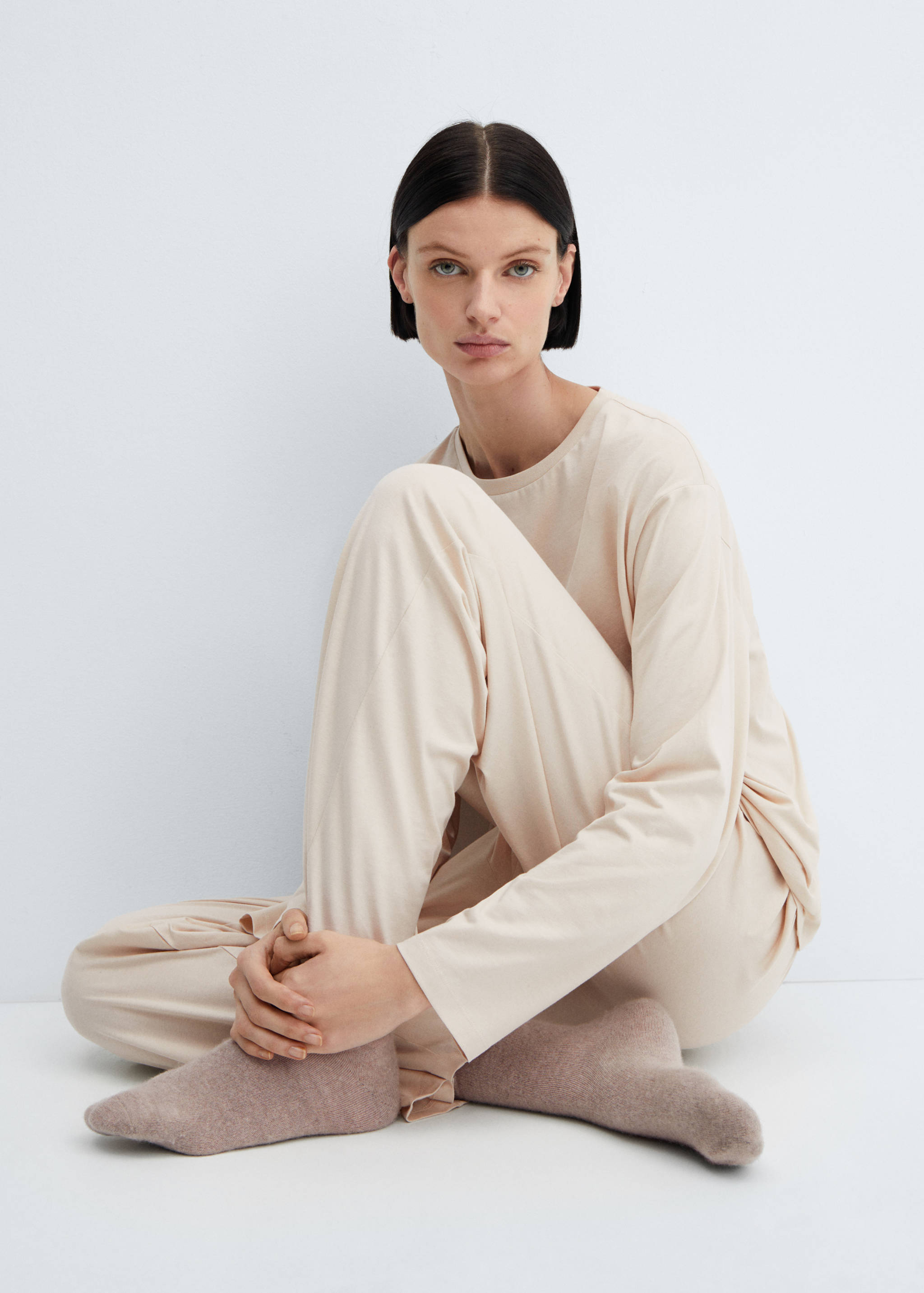 Pyjama long en coton - Détail de l'article 2