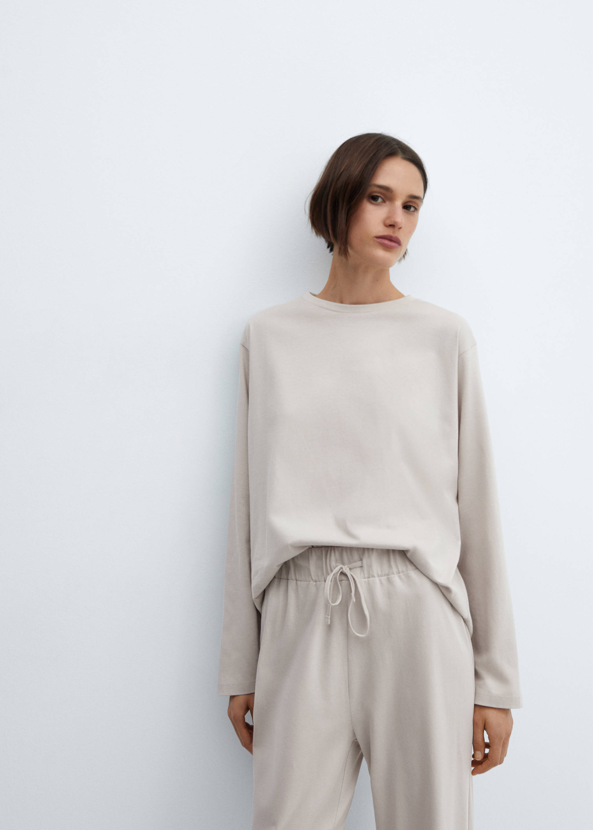 Pyjama long en coton - Détail de l'article 2