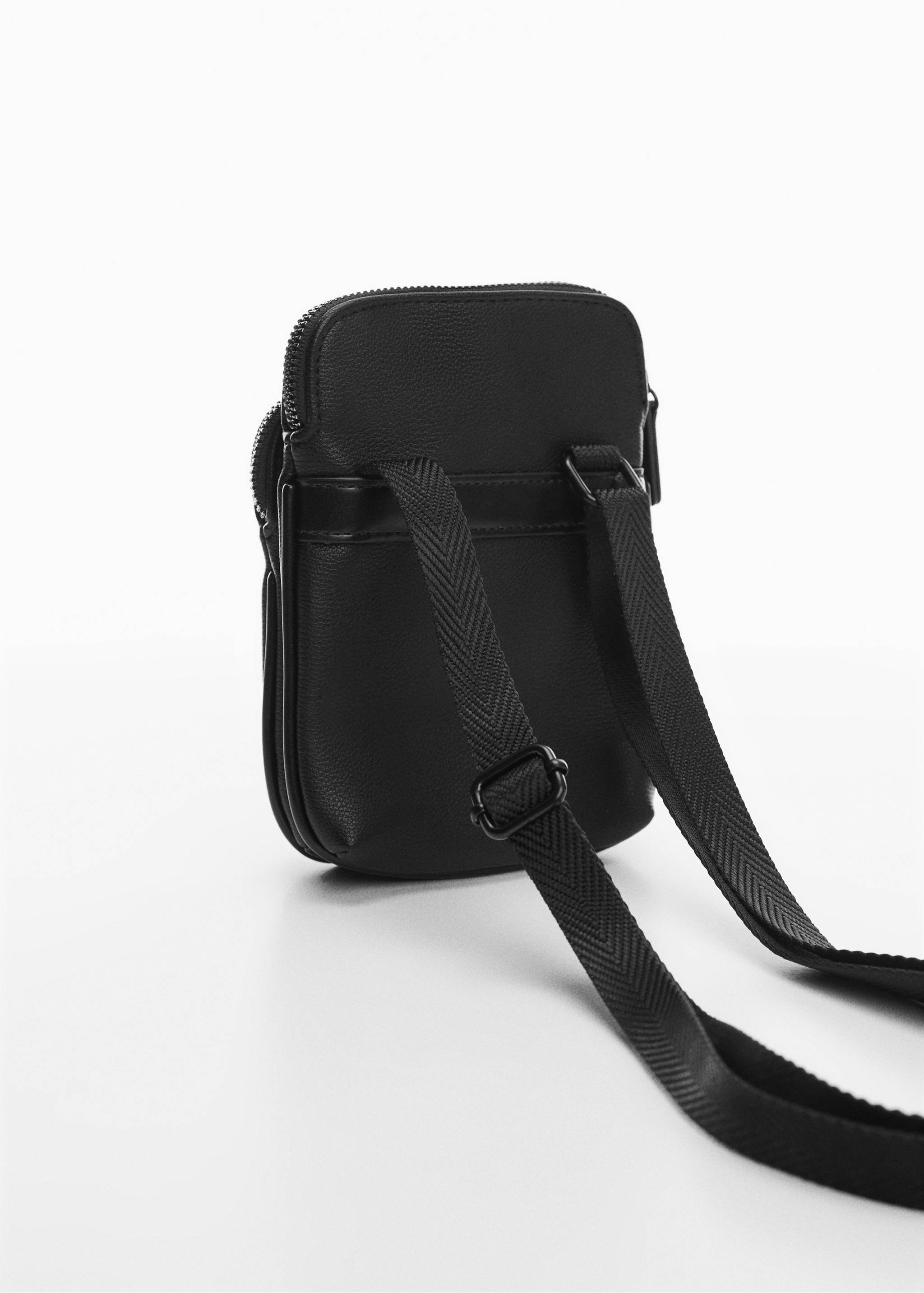 Mini-sac bandoulière simili-cuir effet grainé - Détail de l'article 2