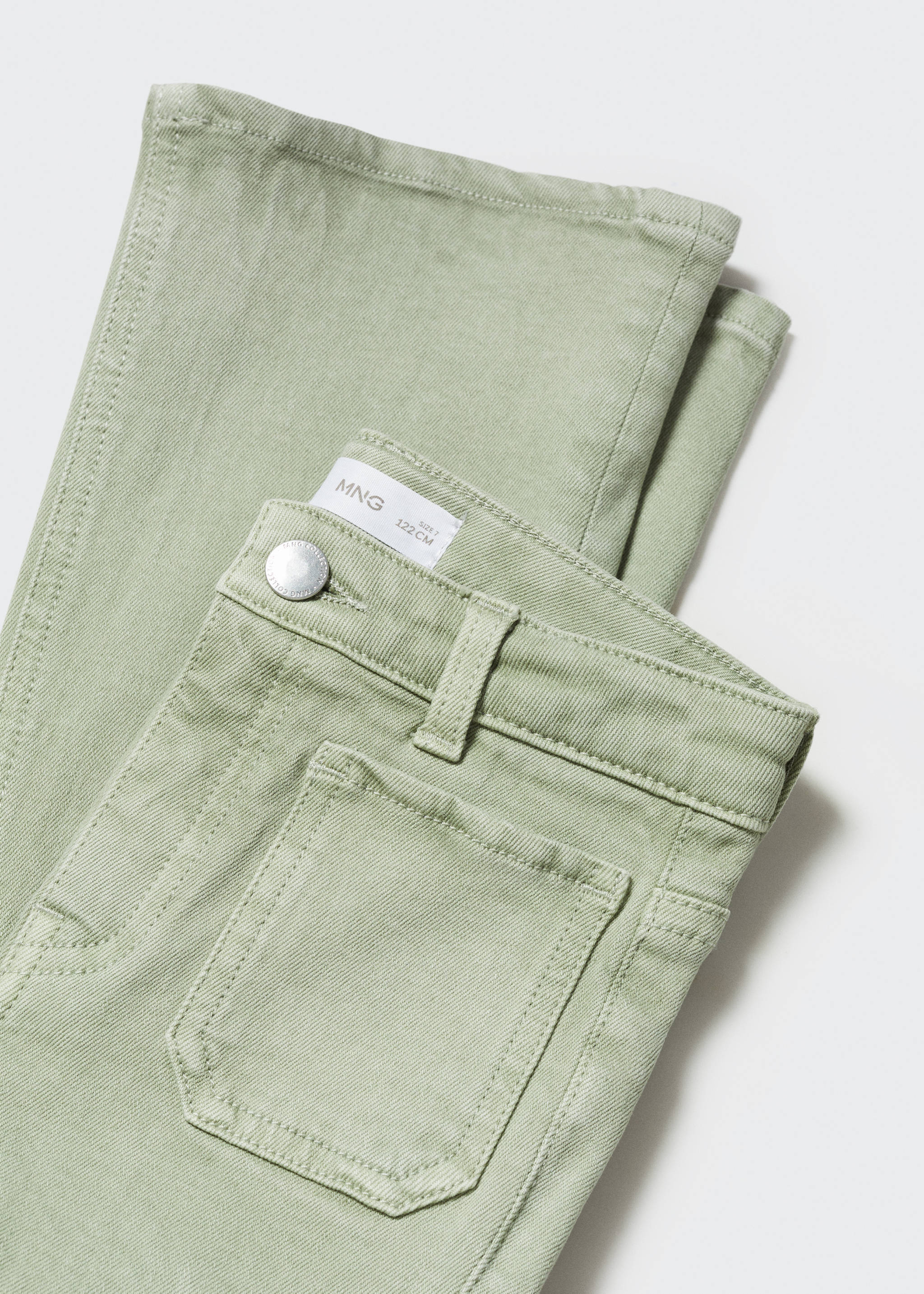 Flared finished jeans - Details of the article 8