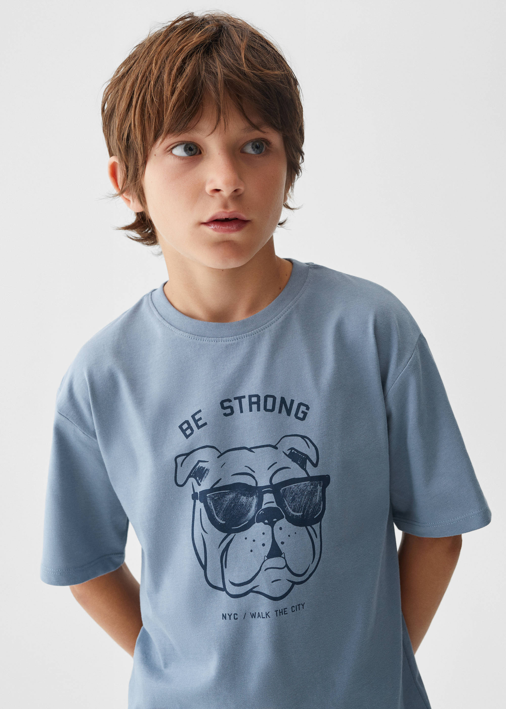 Cotton printed T-shirt - Details of the article 1