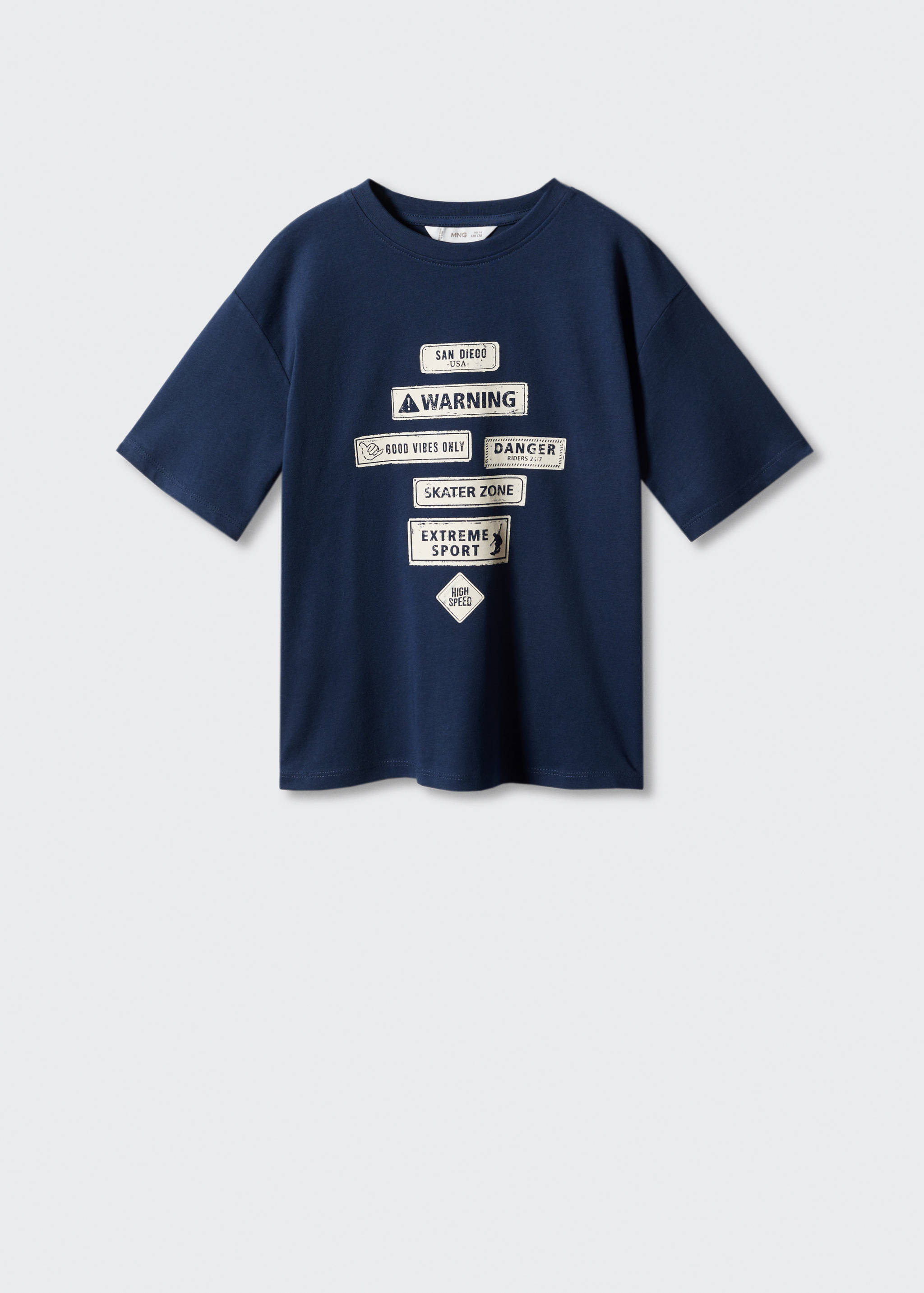 Cotton printed T-shirt - Article without model