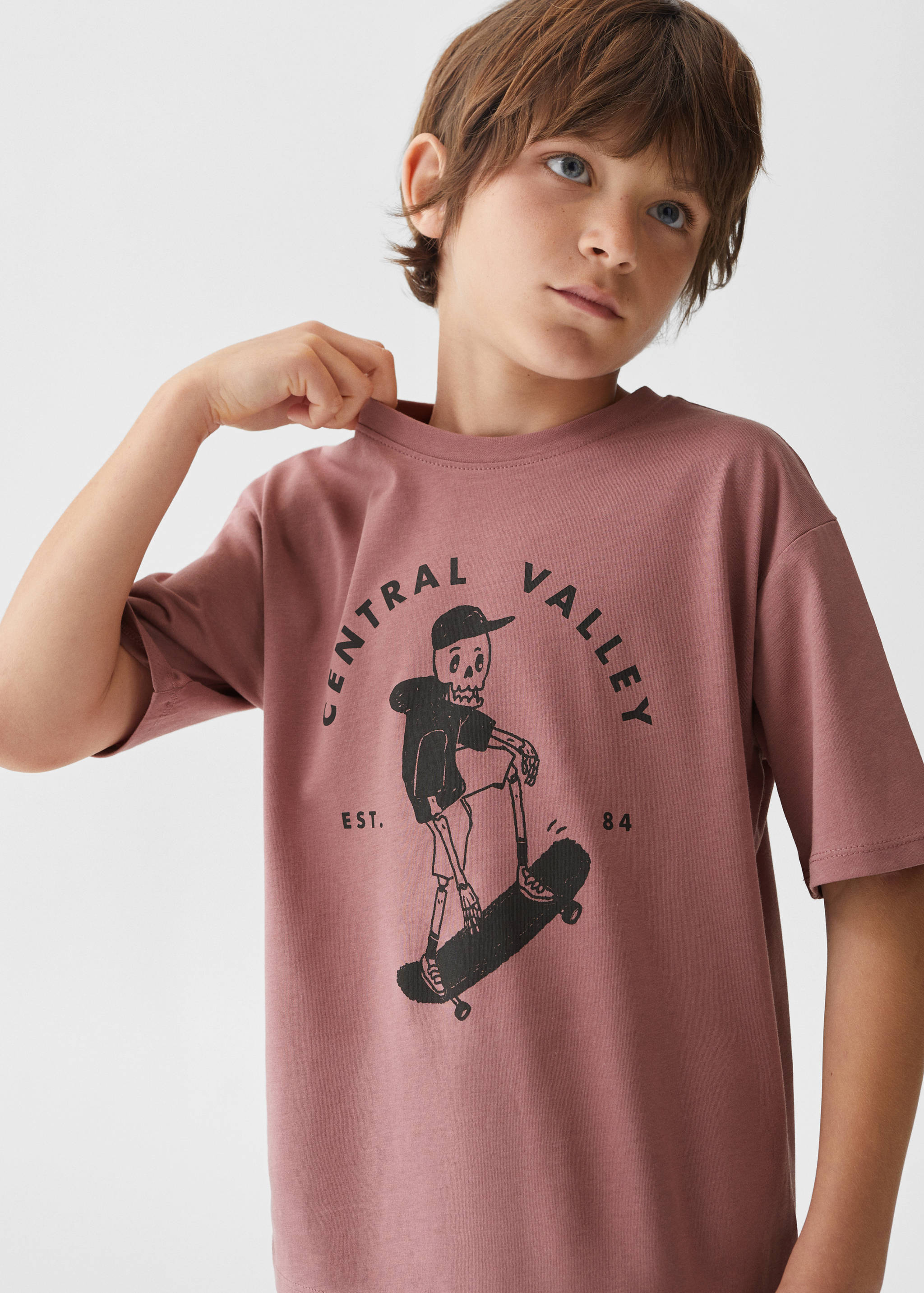 Cotton printed T-shirt - Details of the article 1