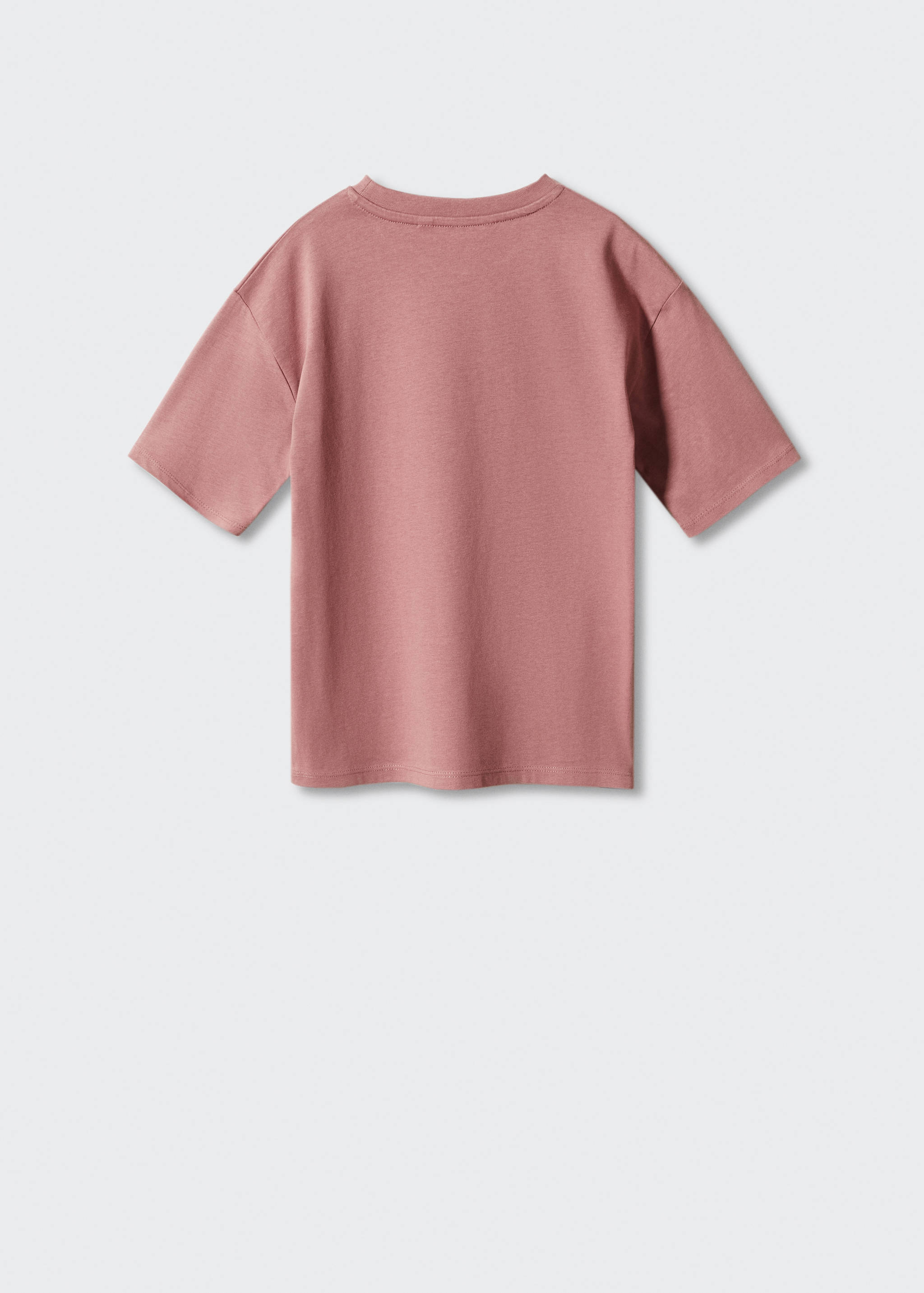 Cotton printed T-shirt - Reverse of the article