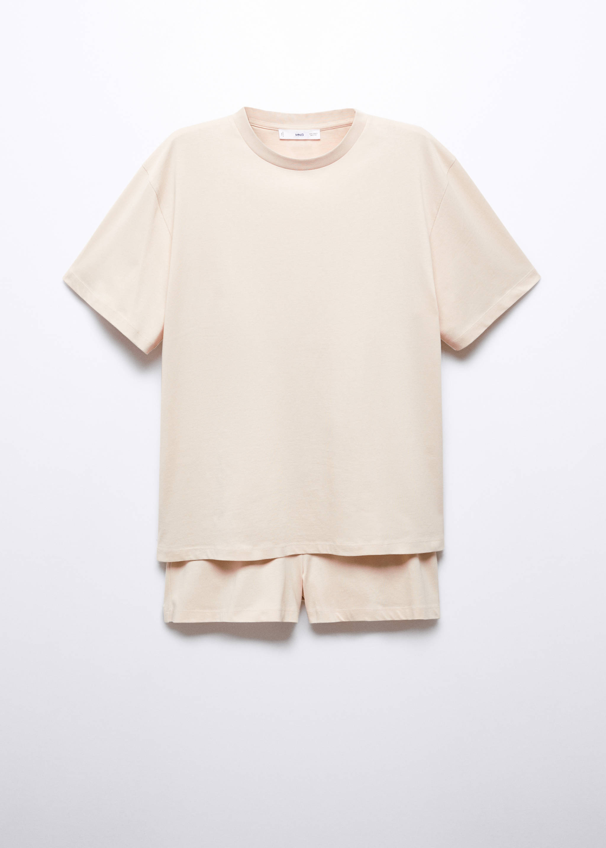 Pyjama court en coton - Article sans modèle