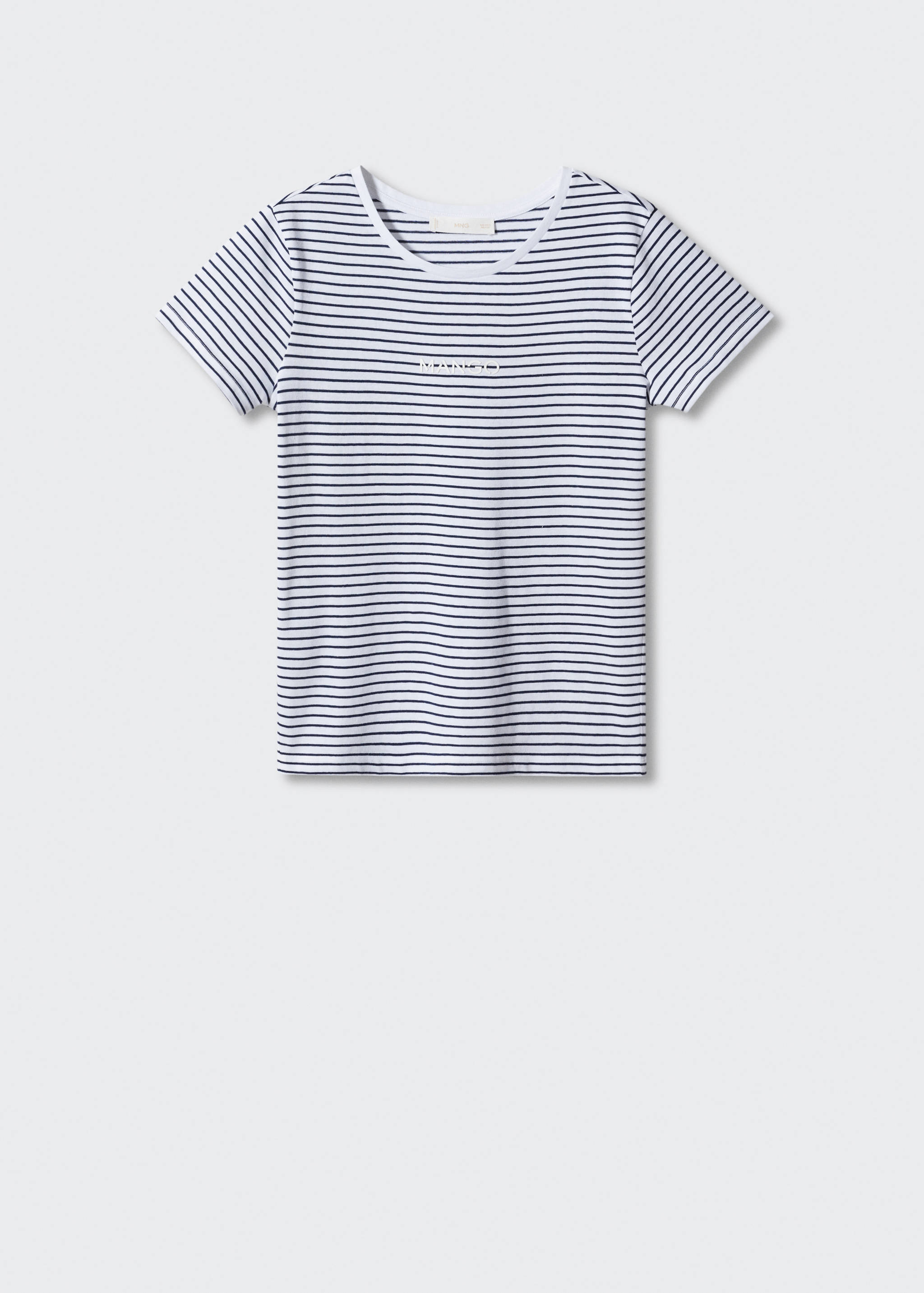 Striped logo T-shirt - Article without model