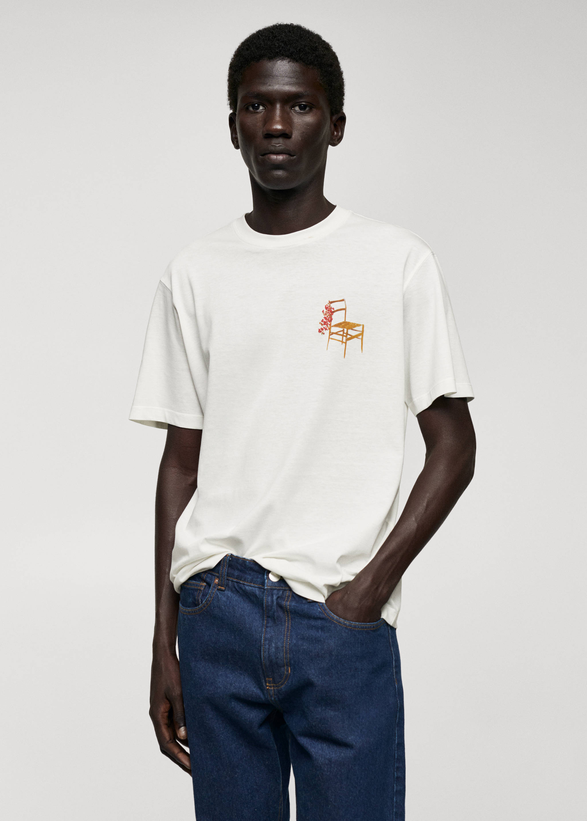 Adriana Eskenazi x Mango t-shirt - Medium plane