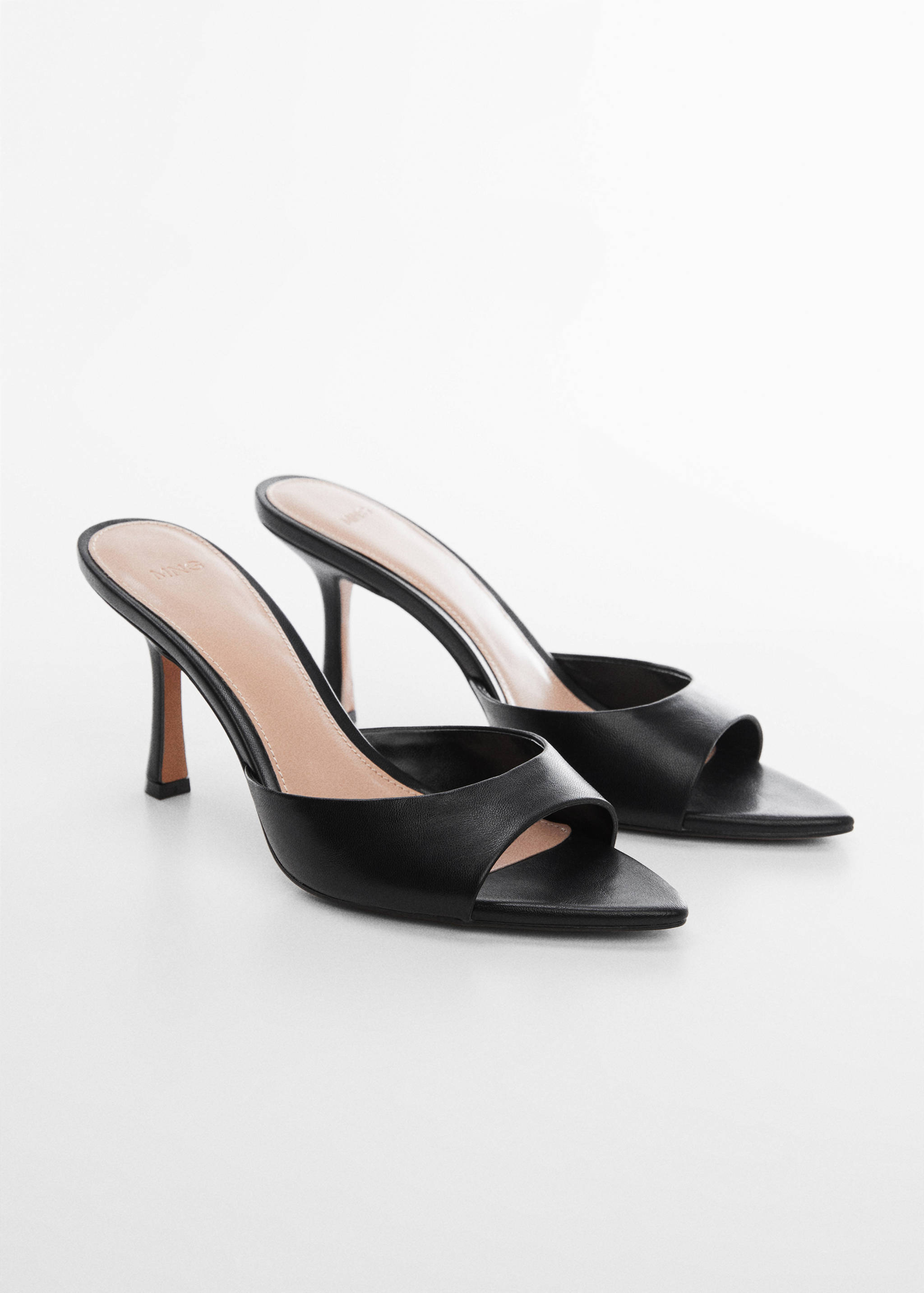 Heel non-structured sandals - Medium plane