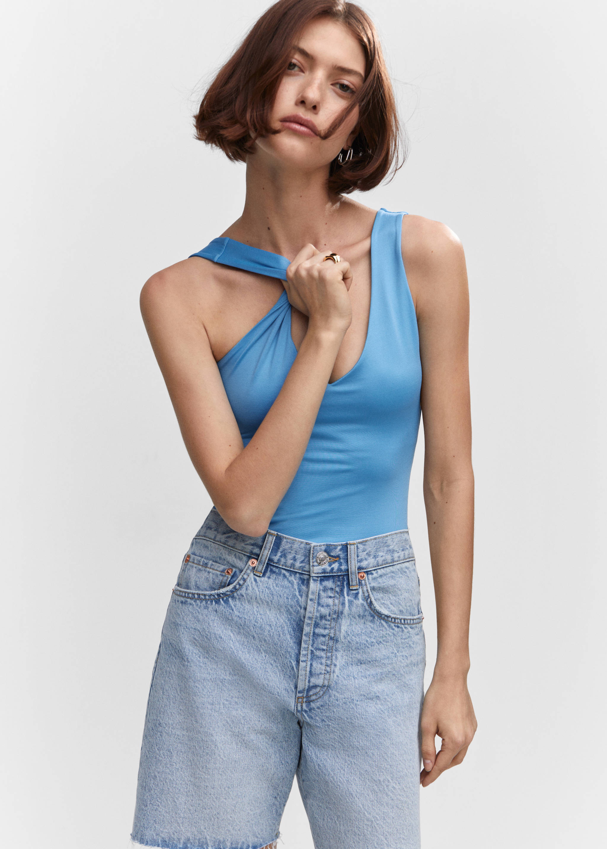 Body décolleté dos - Plan moyen