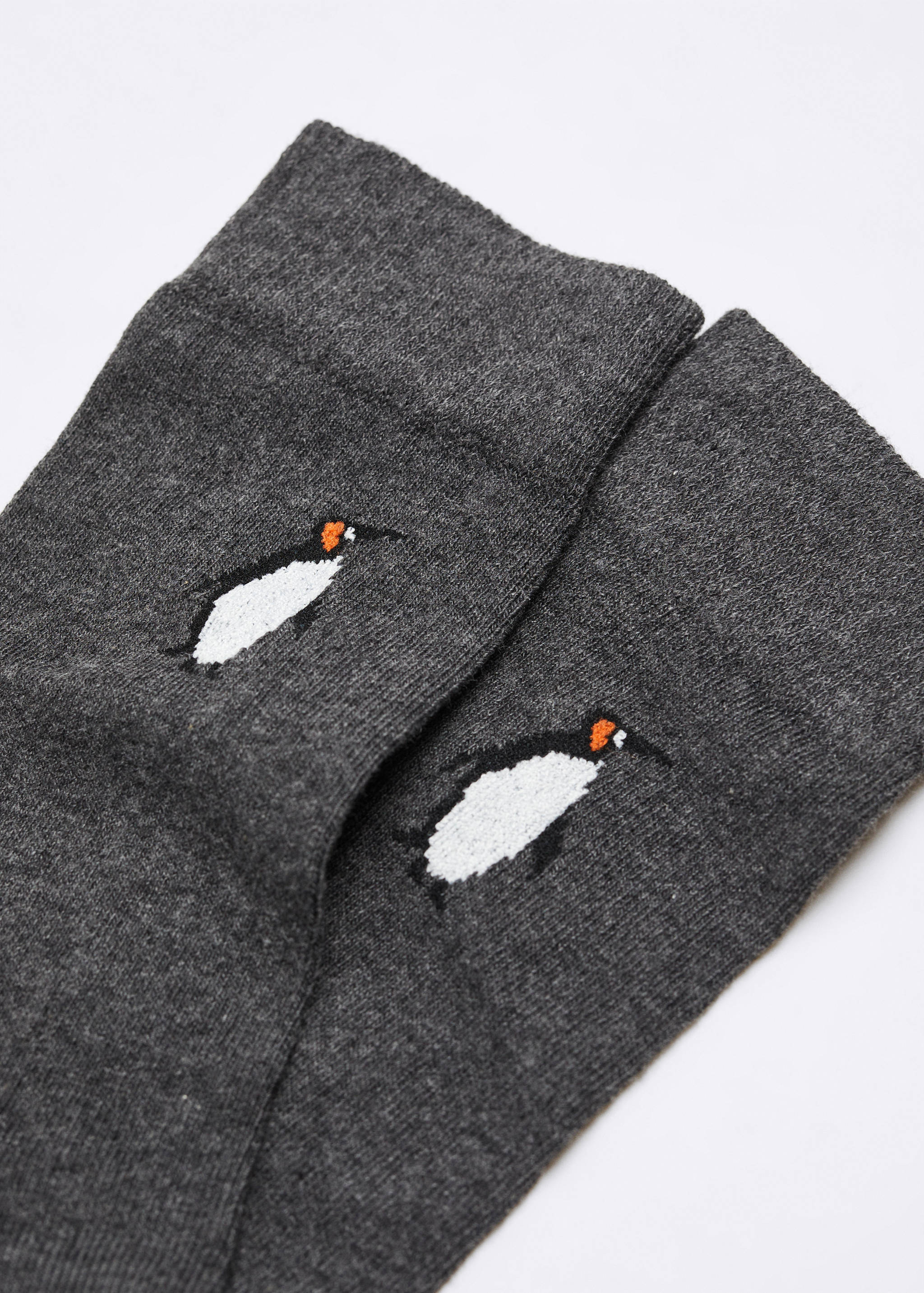 Penguin-design cotton socks - Details of the article 8