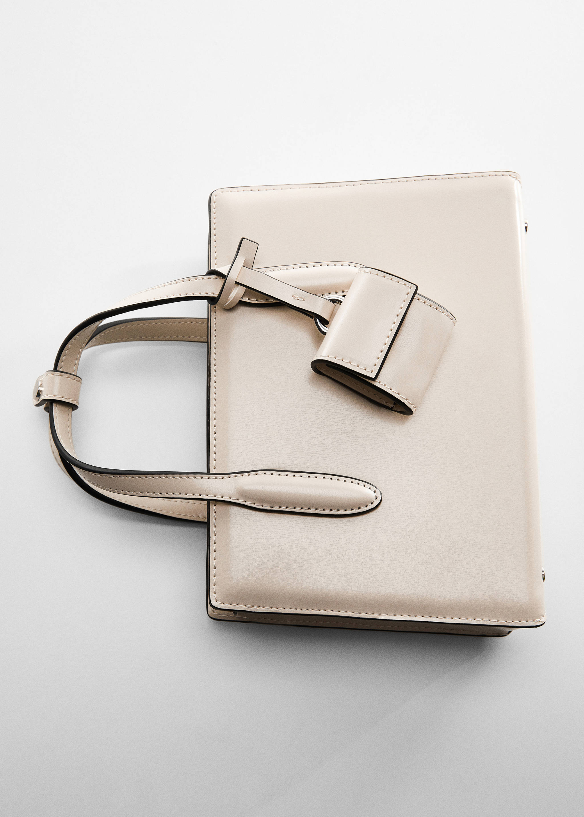 Petit sac shopper saffiano - Détail de l'article 5