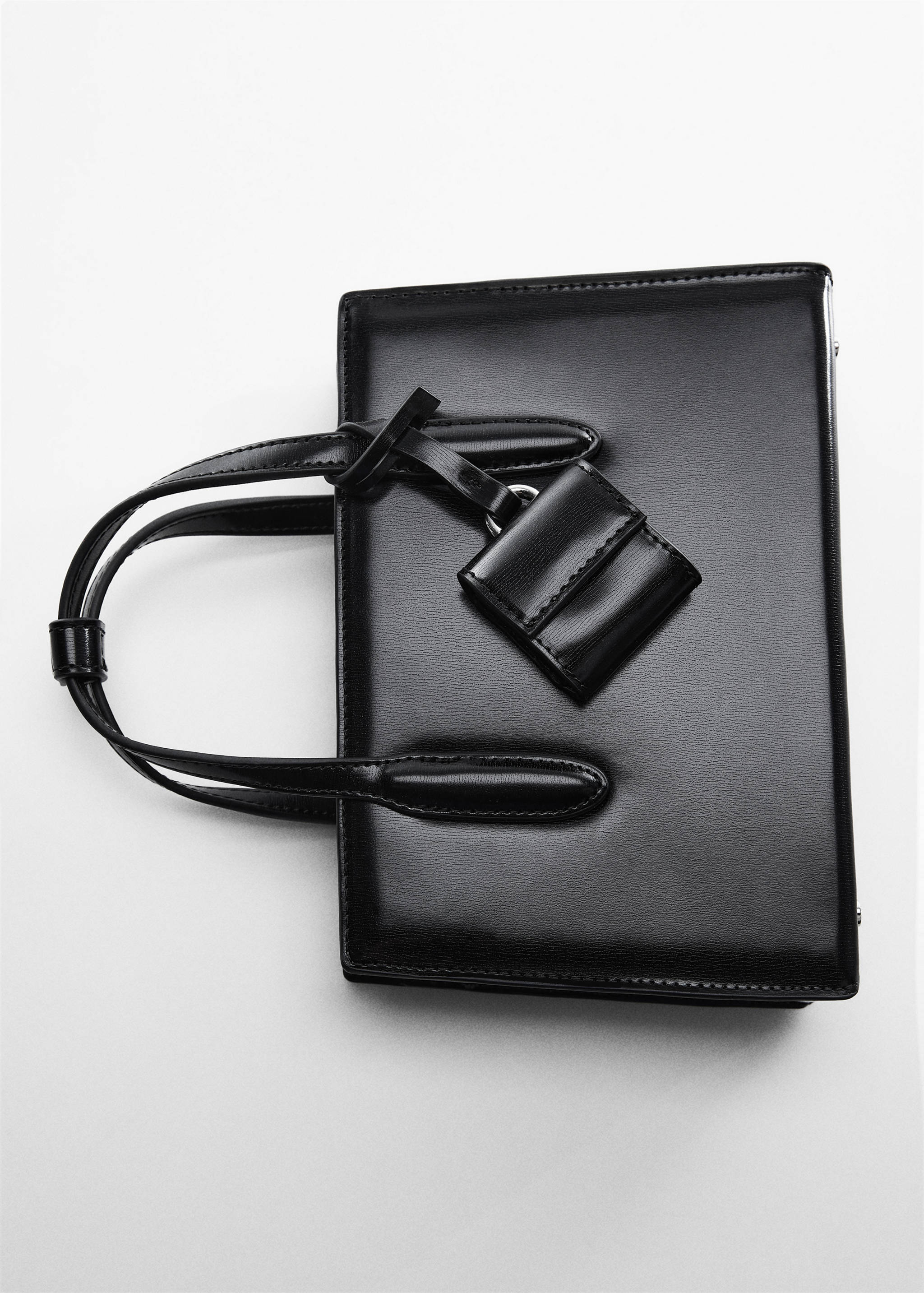 Petit sac shopper saffiano - Détail de l'article 5