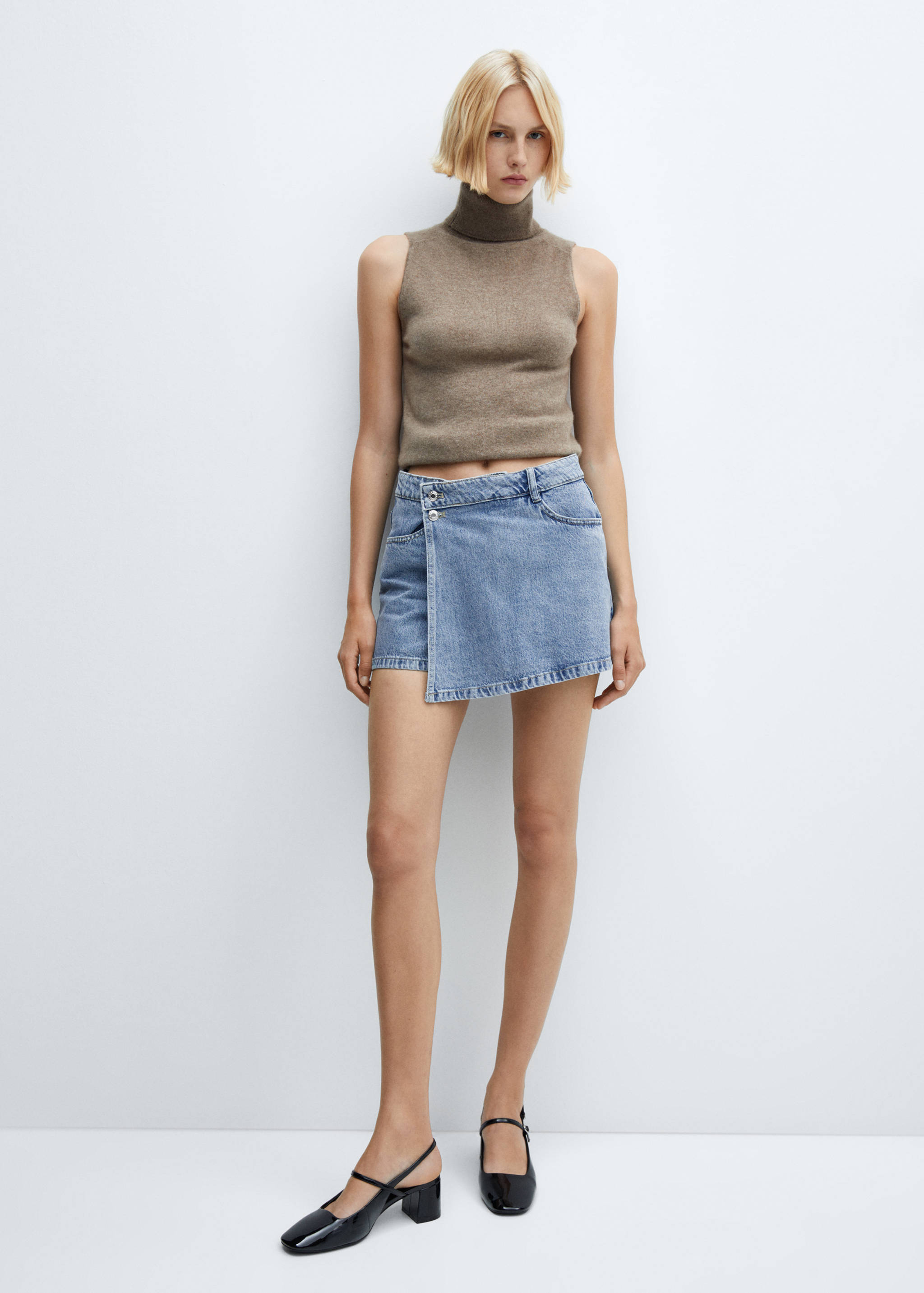 Denim skort - General plane