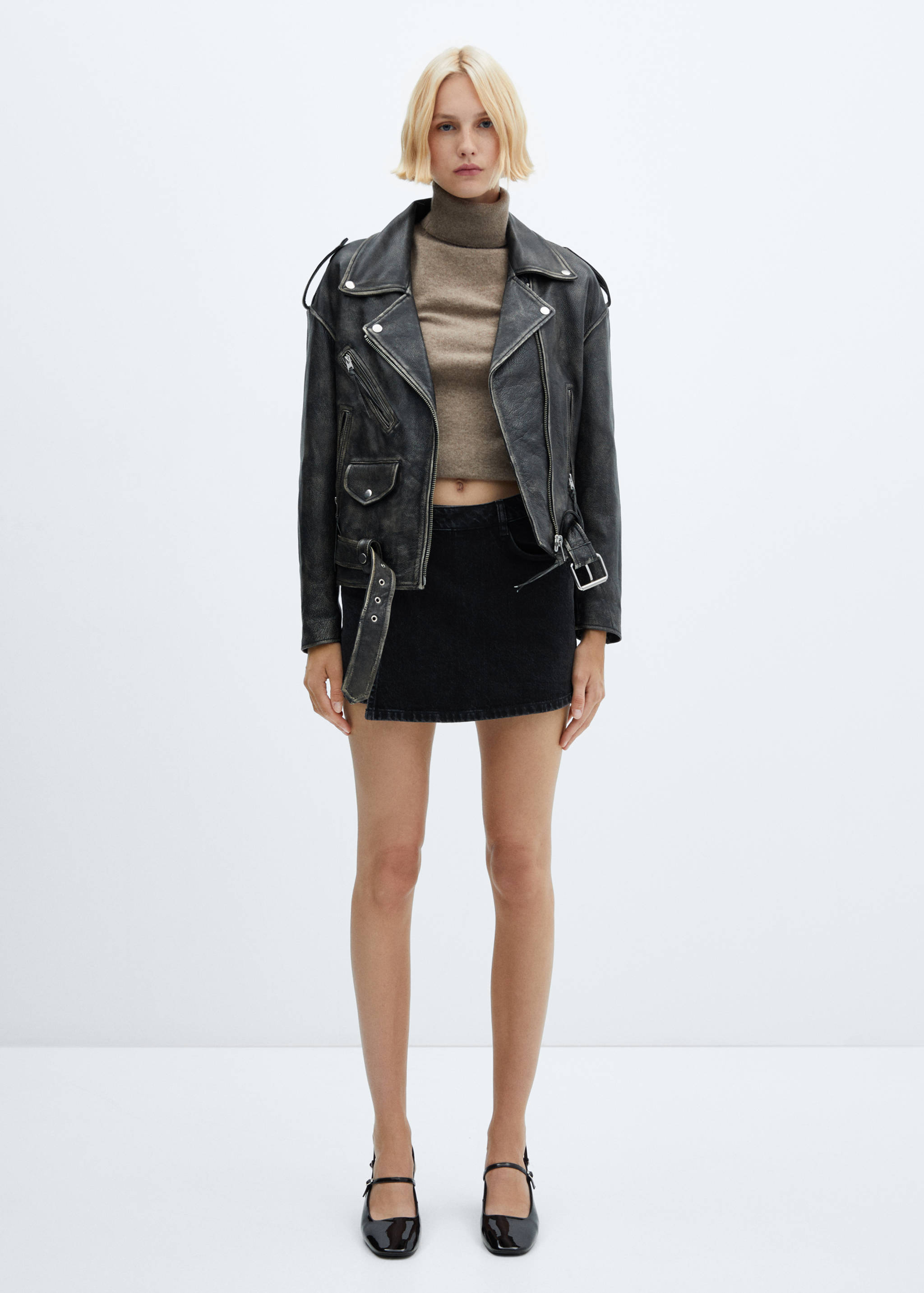 Denim skort - General plane