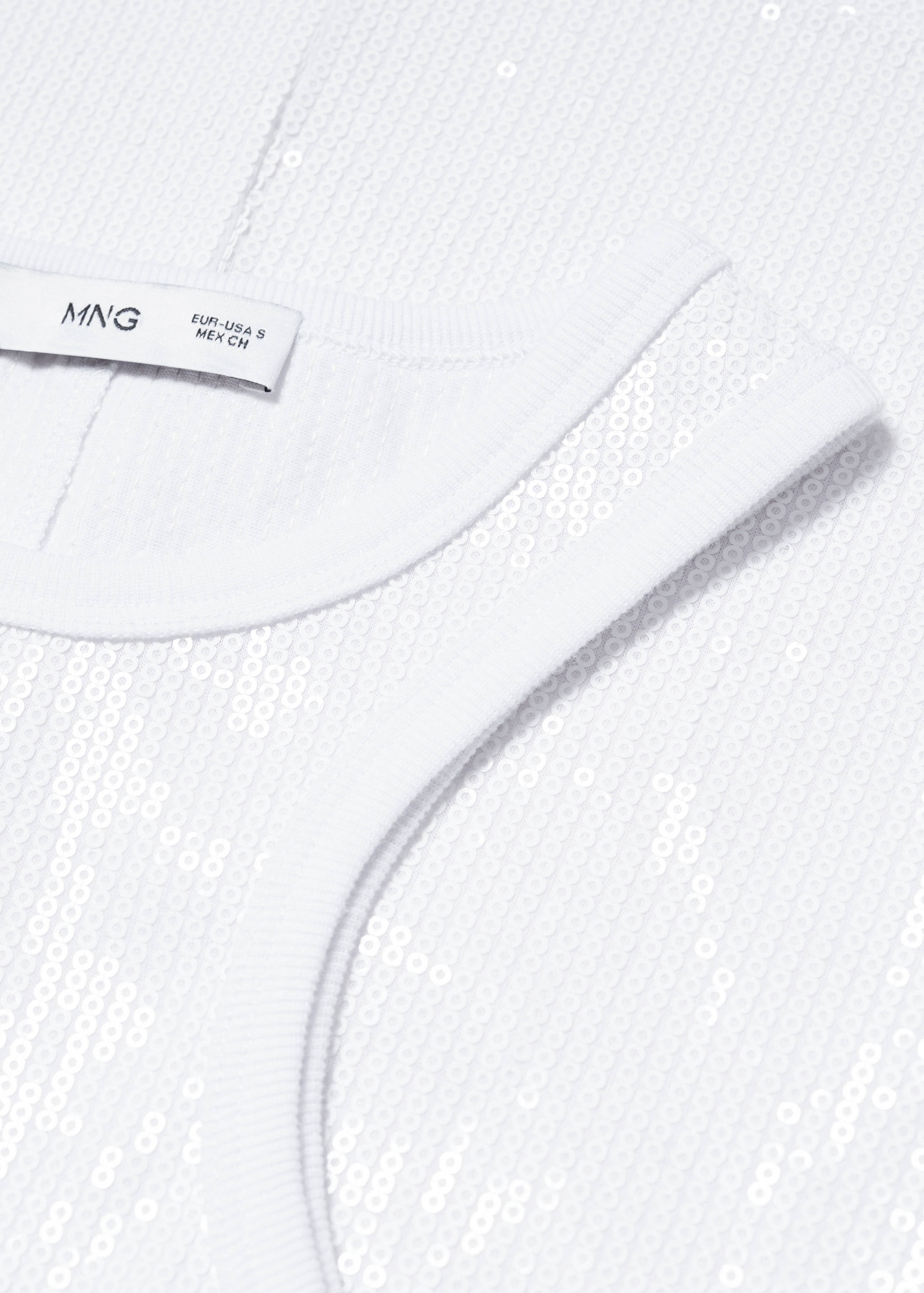 Sequined halter top - Details of the article 8