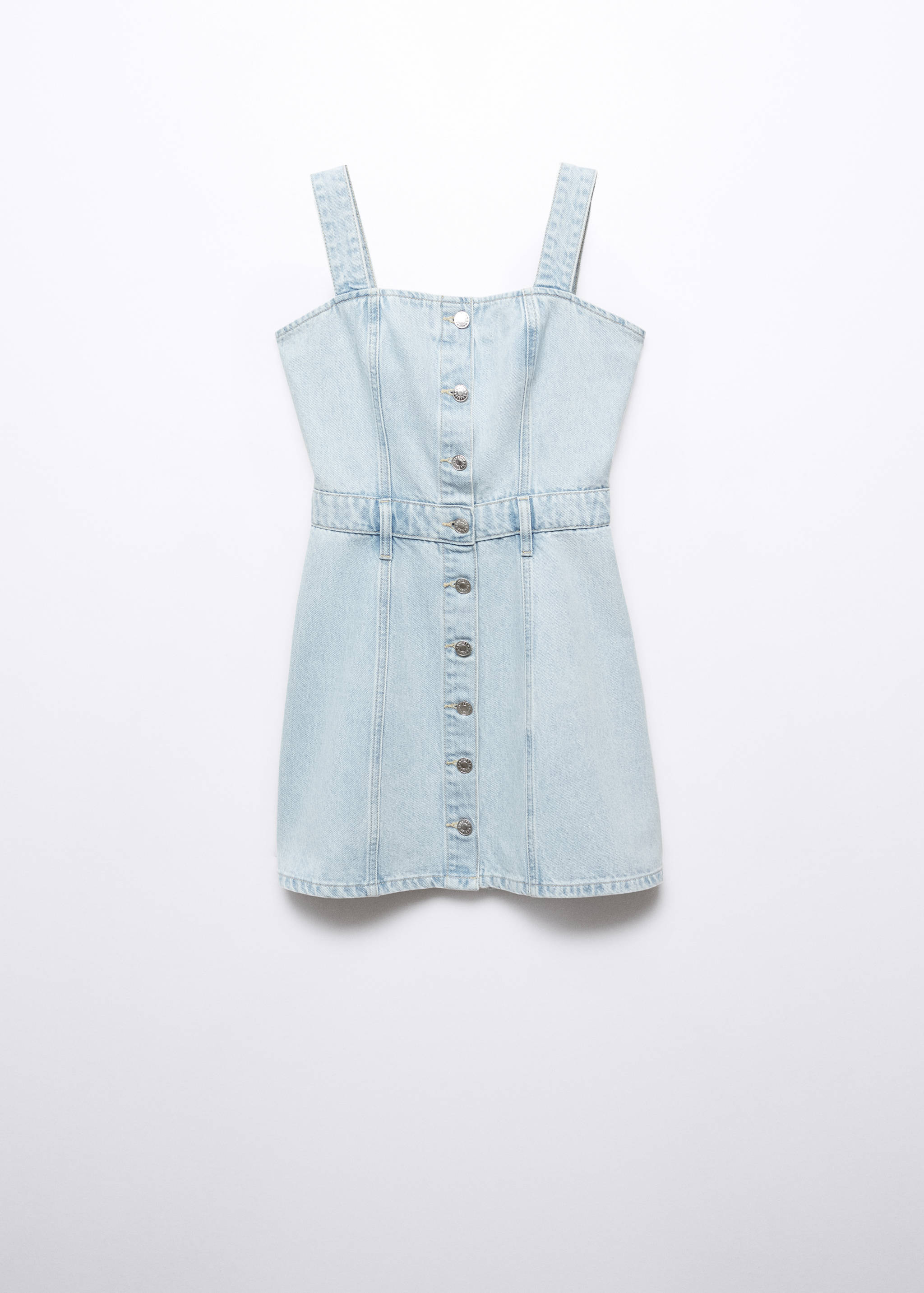 Button denim dress - Article without model