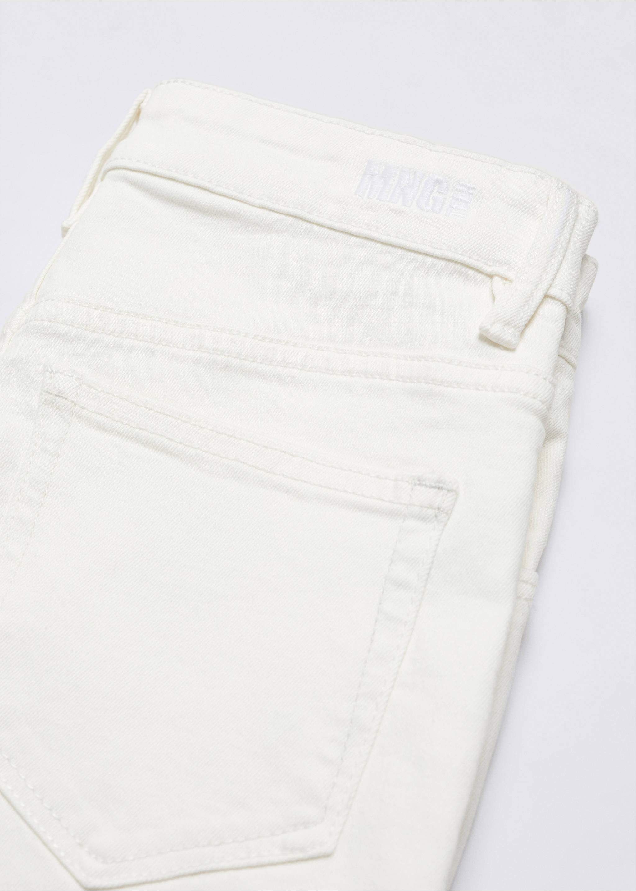 Jeans skinny abertura - Detalle del artículo 8, Blanco roto. Ref: 57003264-00.