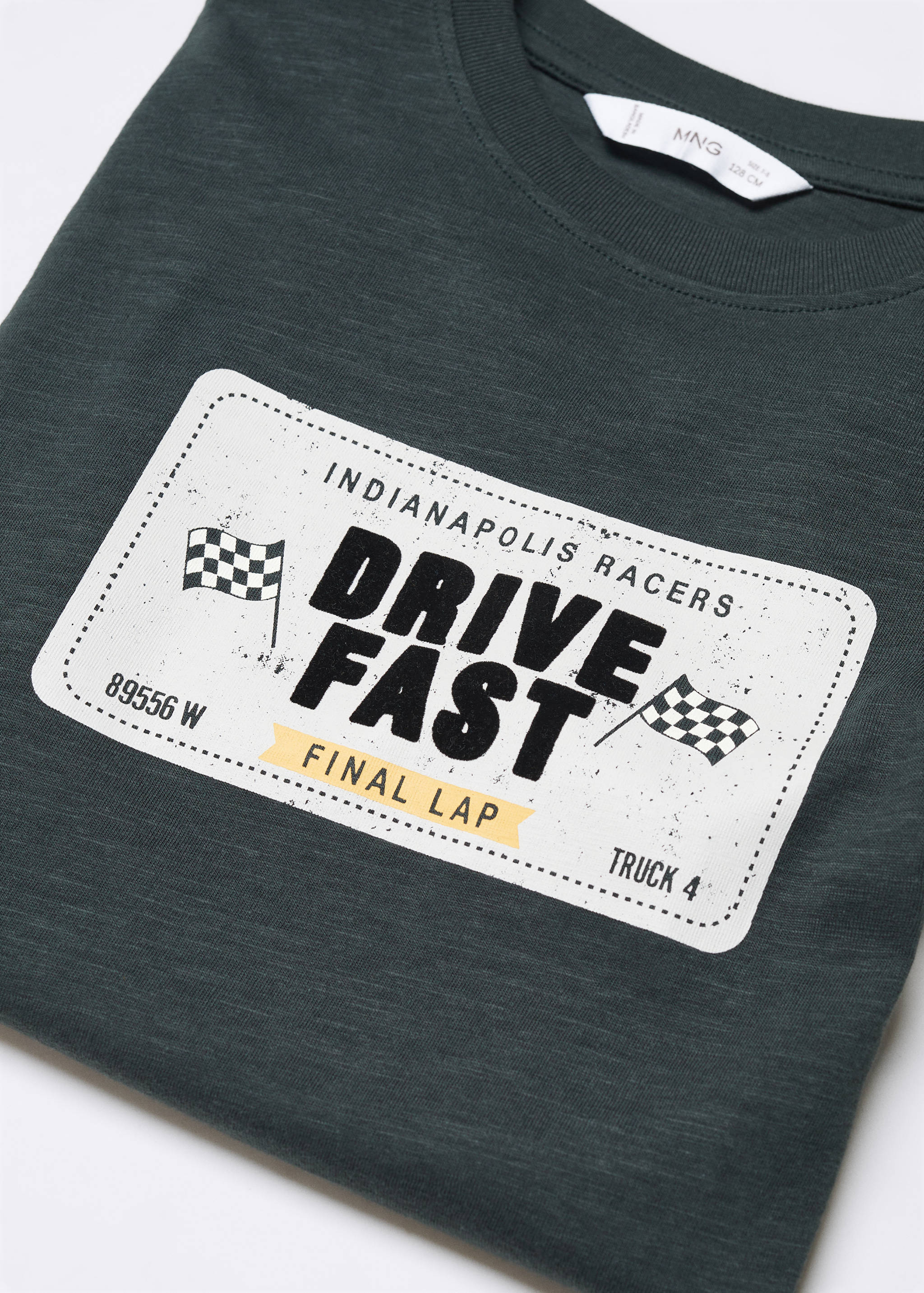 Printed cotton-blend T-shirt - Details of the article 8