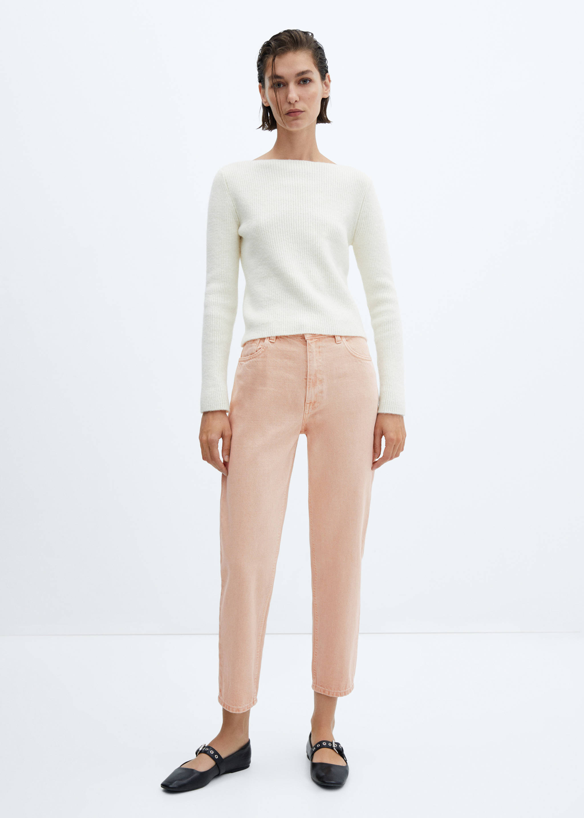 Jeans Mom2000 mom tiro alto - Plano general