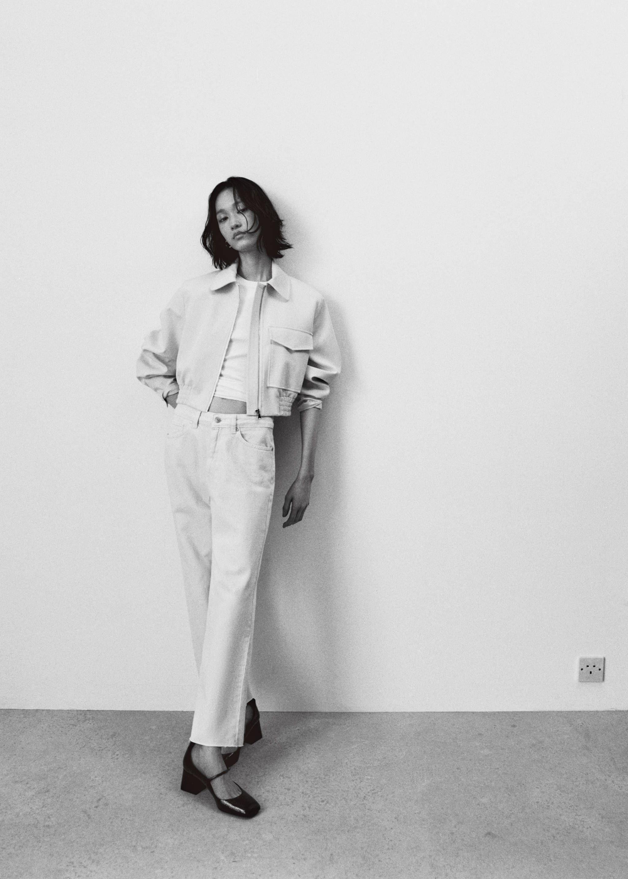 Прямые укороченные джинсы - Деталь изделия 7