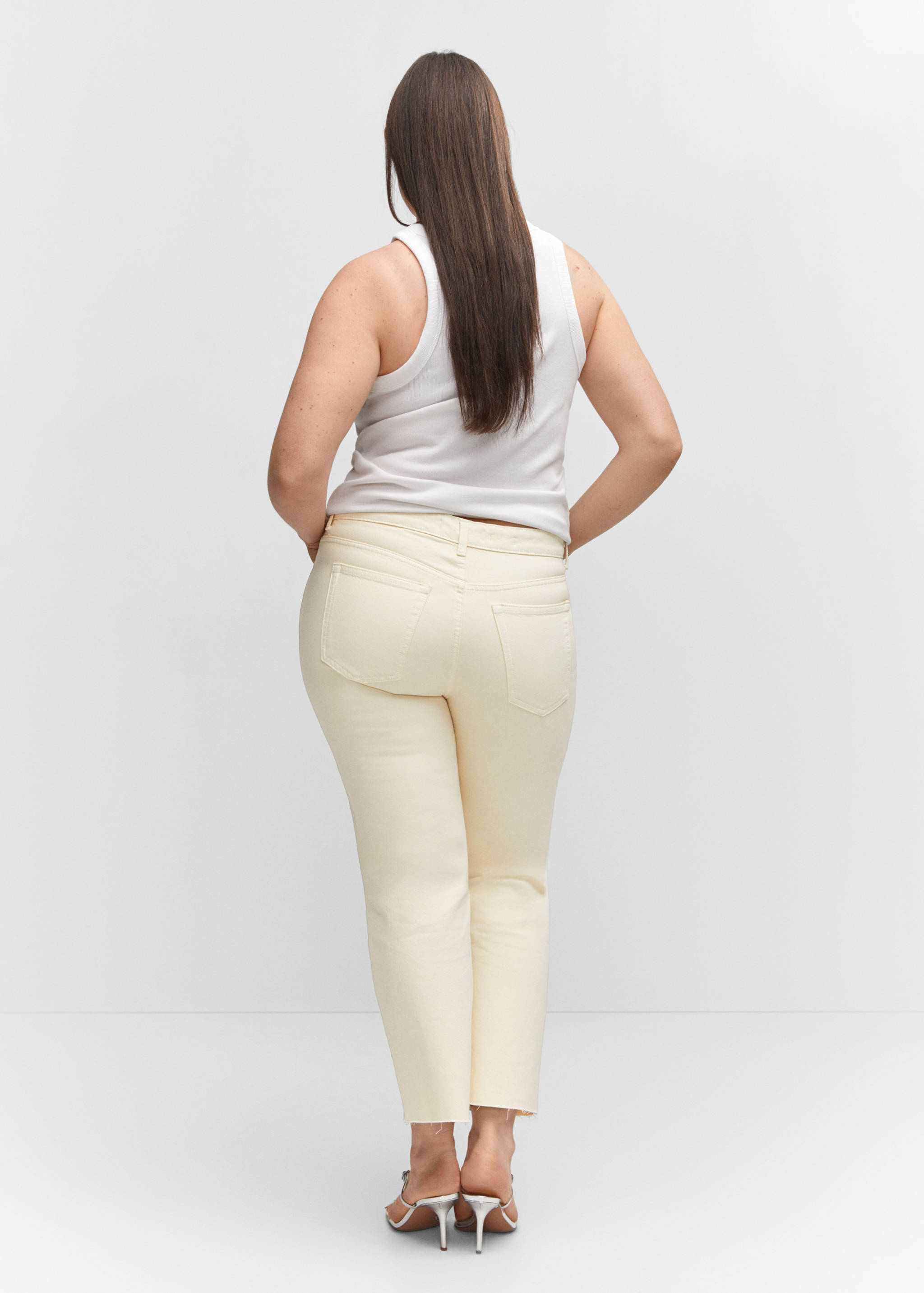 Прямые укороченные джинсы - Деталь изделия 4