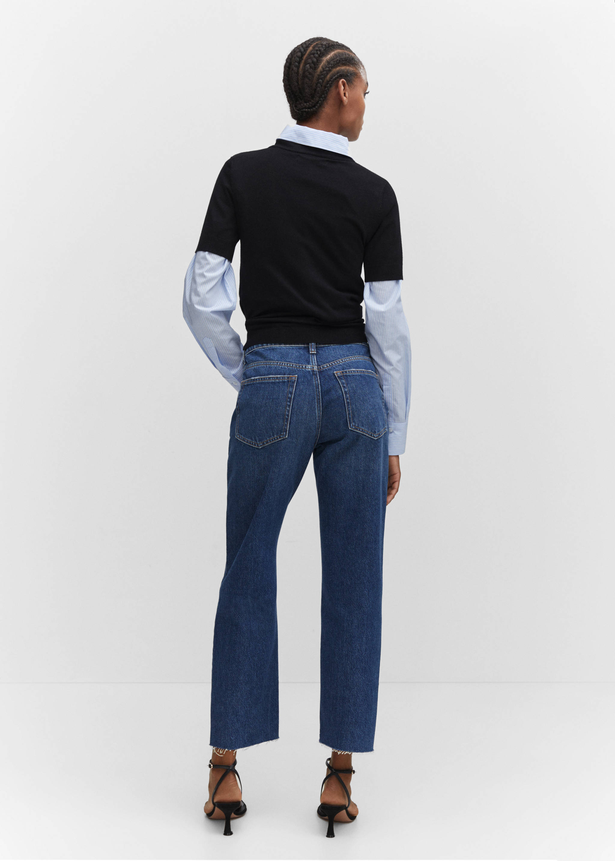 Jean droit crop - Verso de l’article